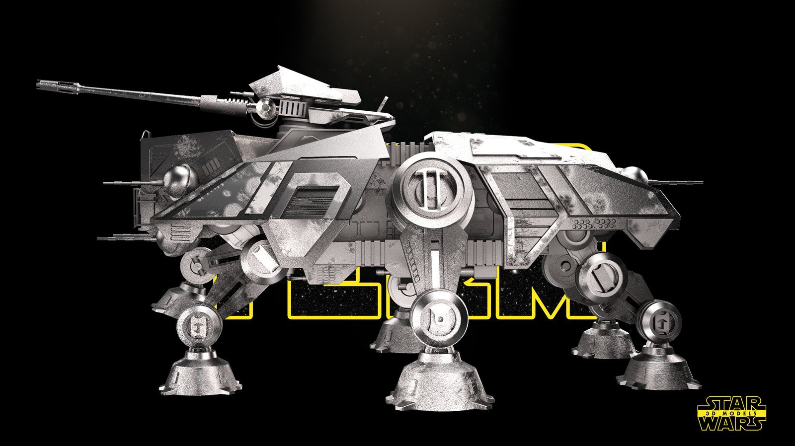 AT-TE Ship Sculpture