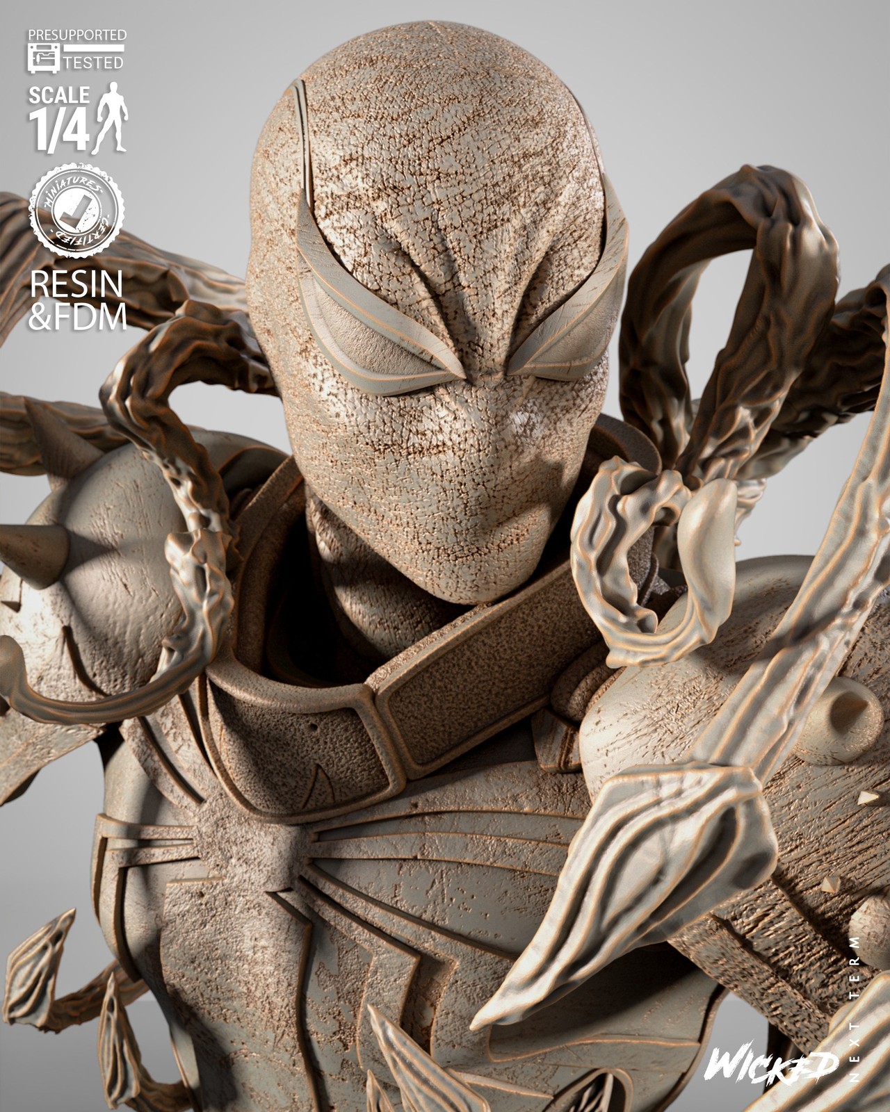 Marvel Agent Venom Portrait Bust - Image 3