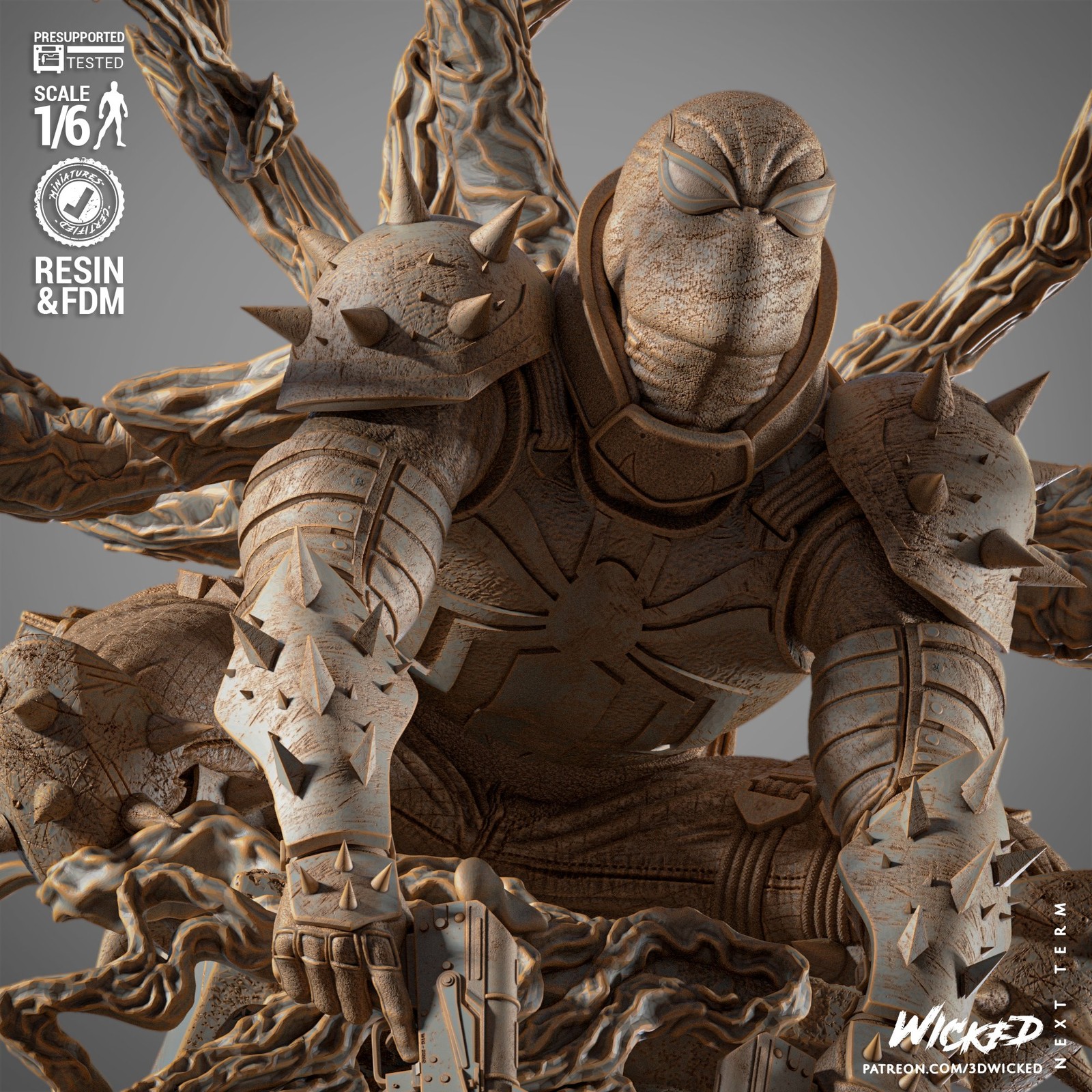 Marvel Agent Venom Sculpture - Image 4