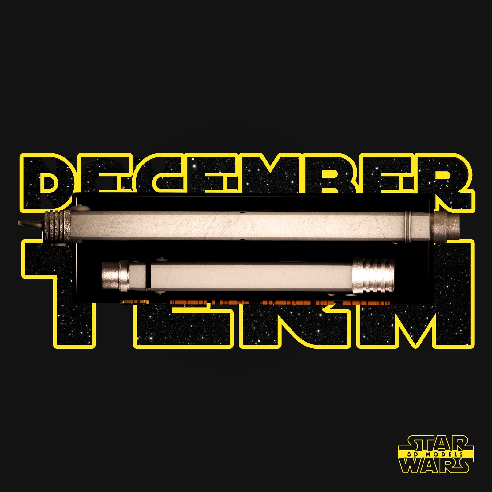 Ahsoka Lightsaber Sculpture - Image 5