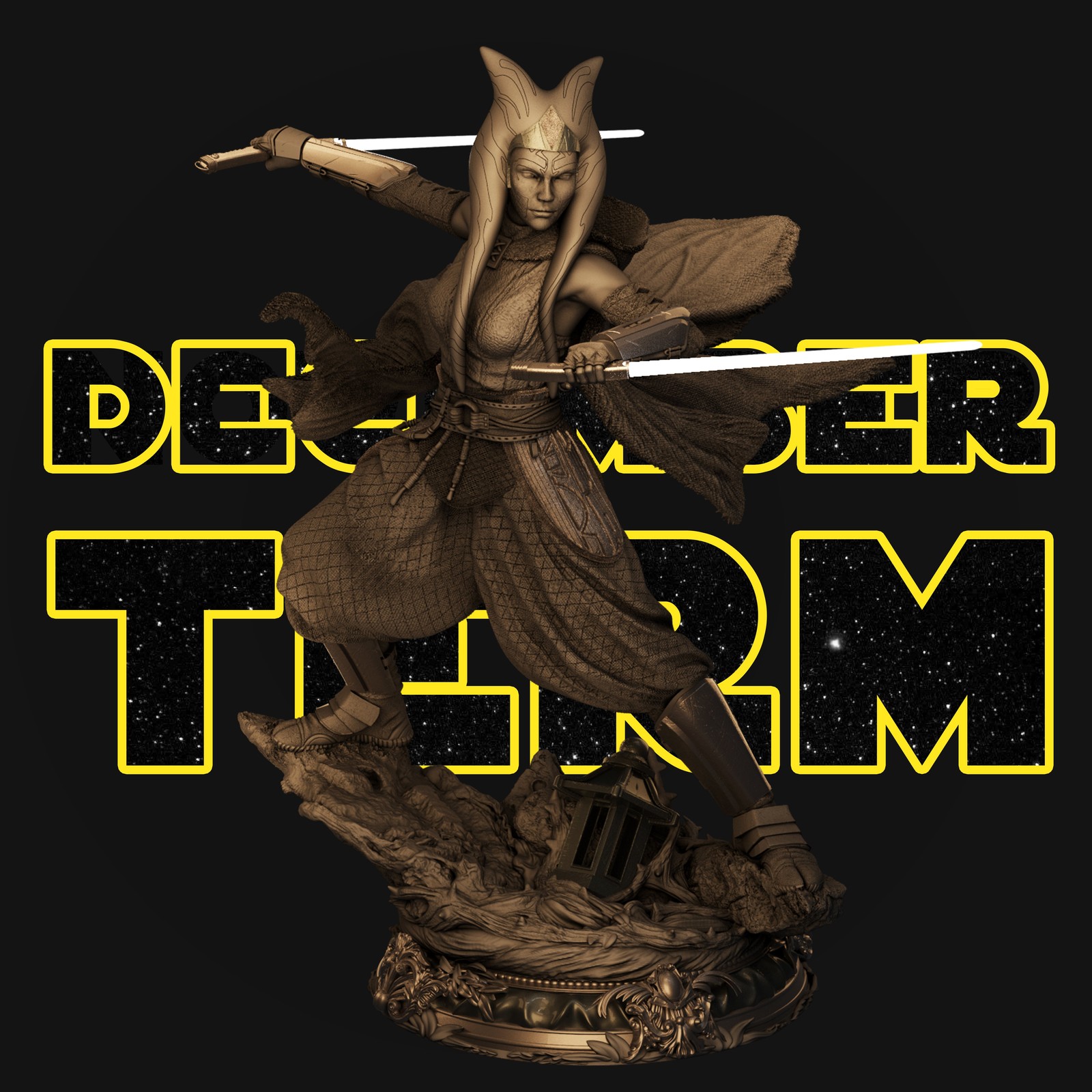 Ahsoka Sculpture