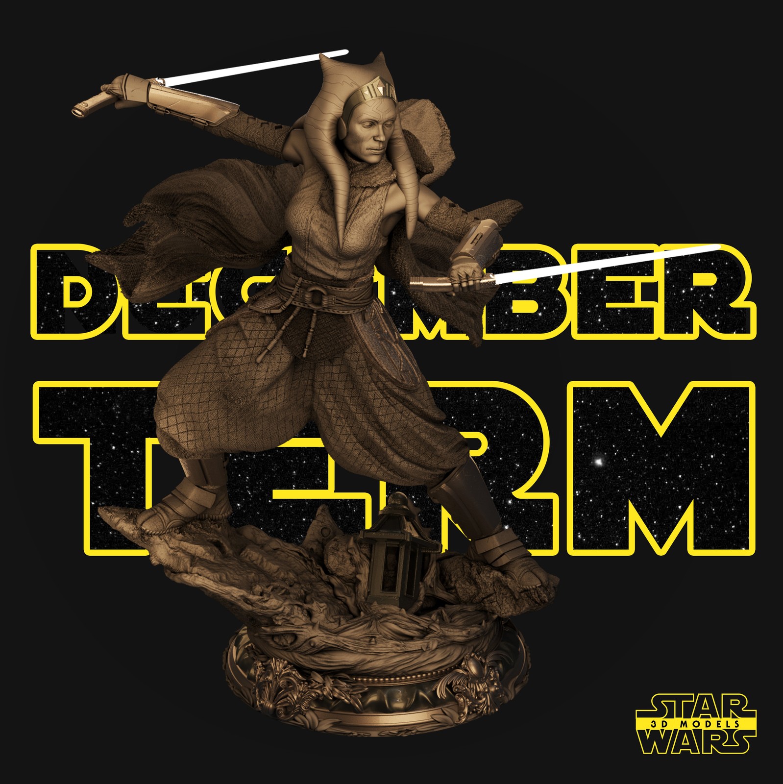 Ahsoka Sculpture - Image 5