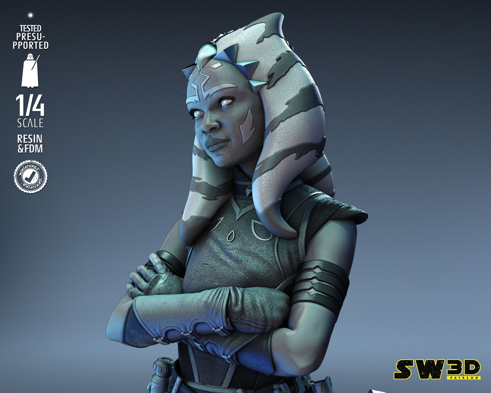 Ahsoka Tano 2023 Bust - Image 3