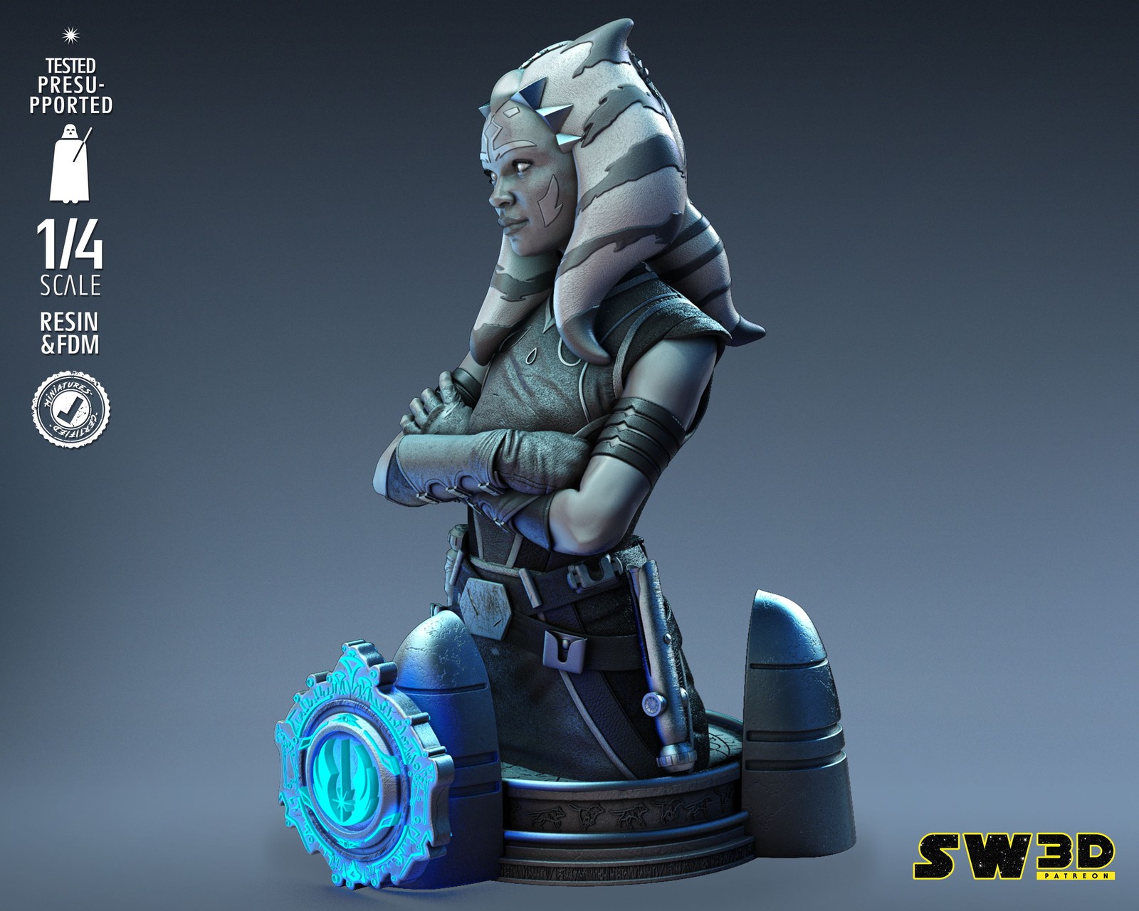 Ahsoka Tano 2023 Bust - Image 4