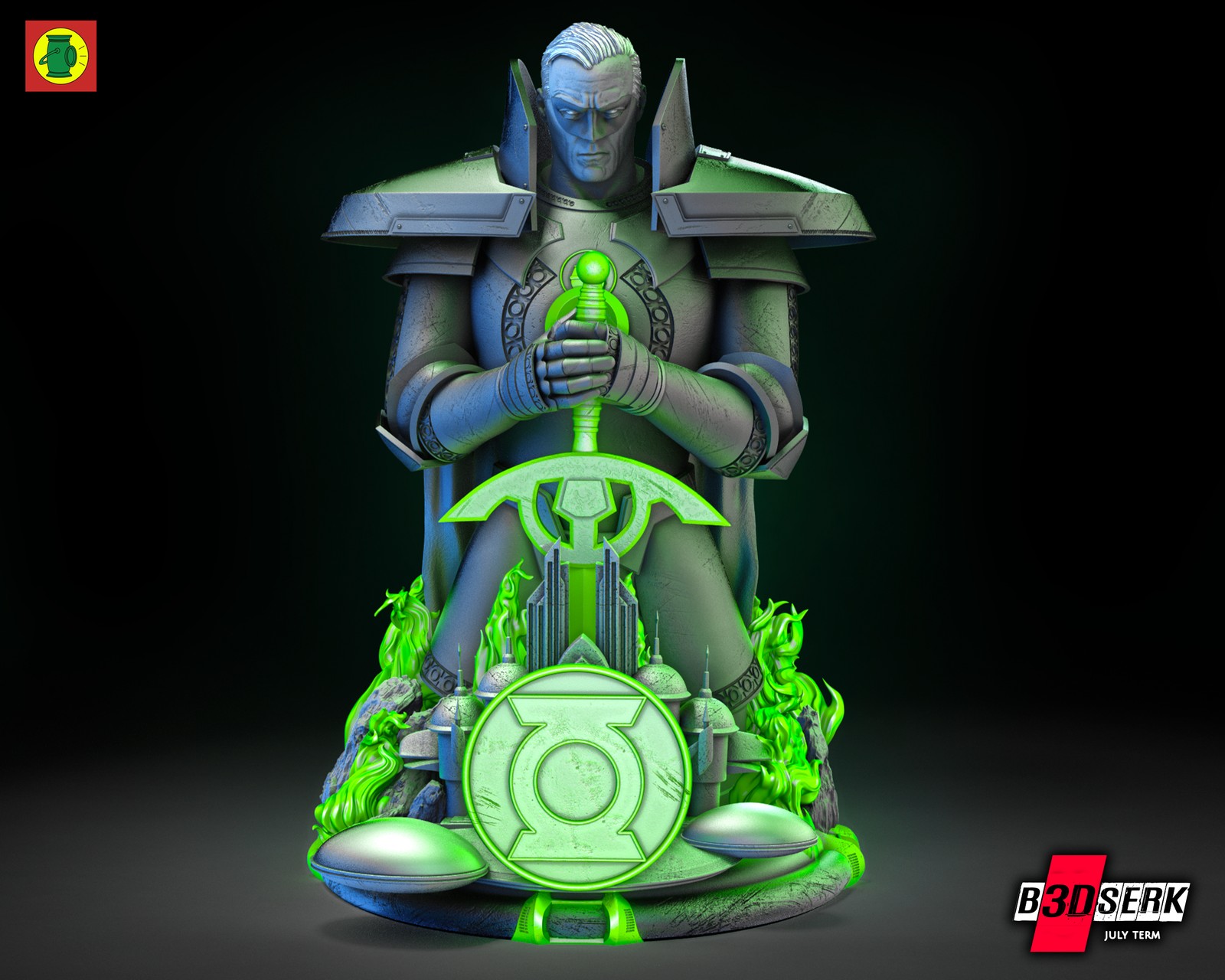 Alan Scott Bust 1/4 - Image 2