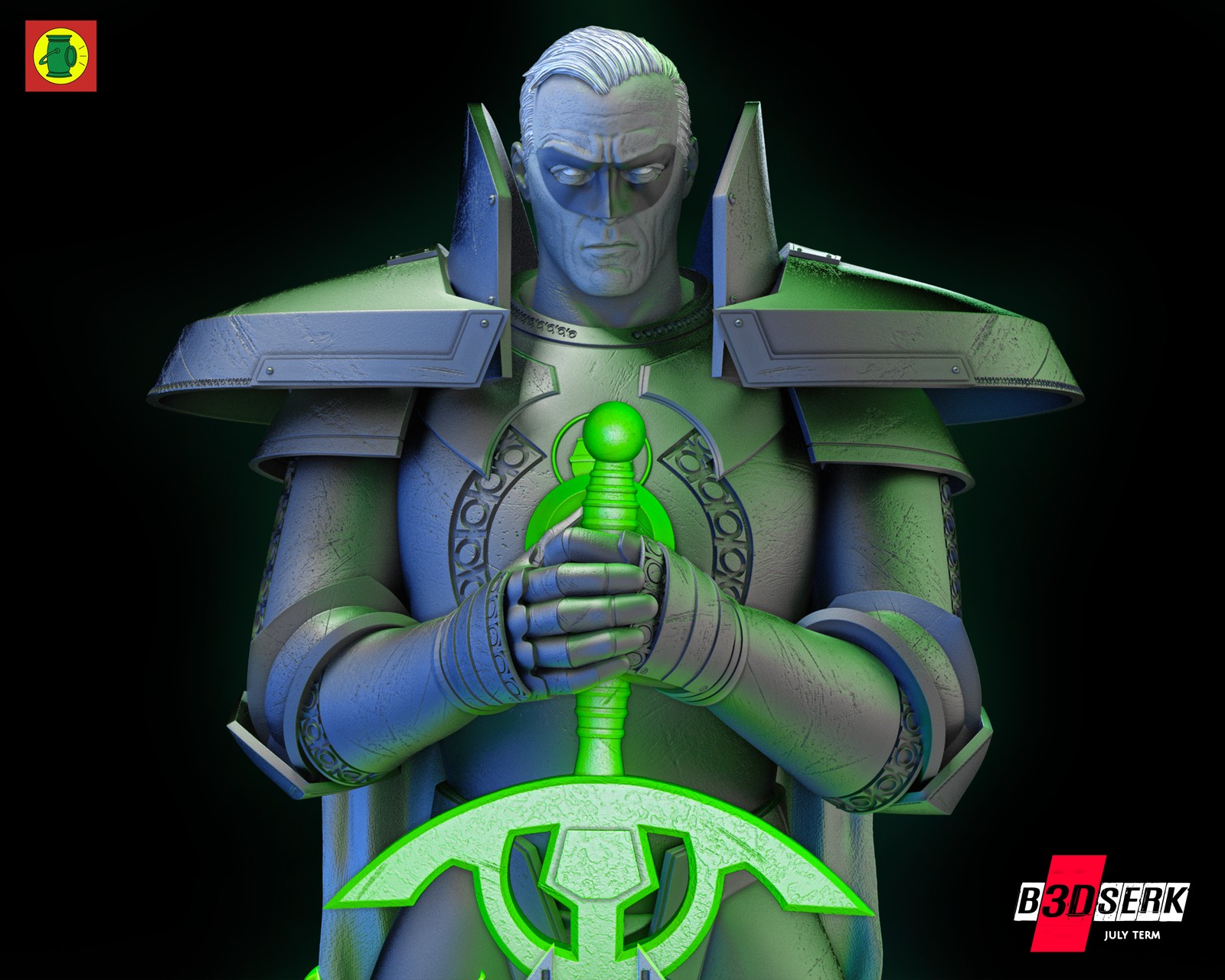 Alan Scott Bust 1/4 - Image 4