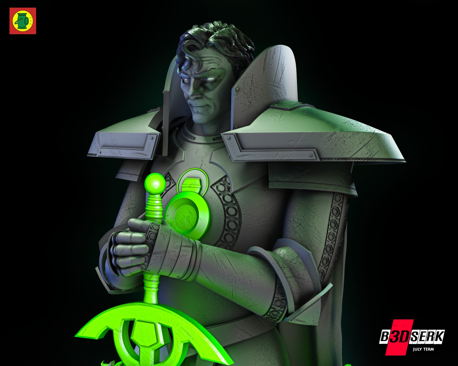 Alan Scott Bust 1/4 - Image 5