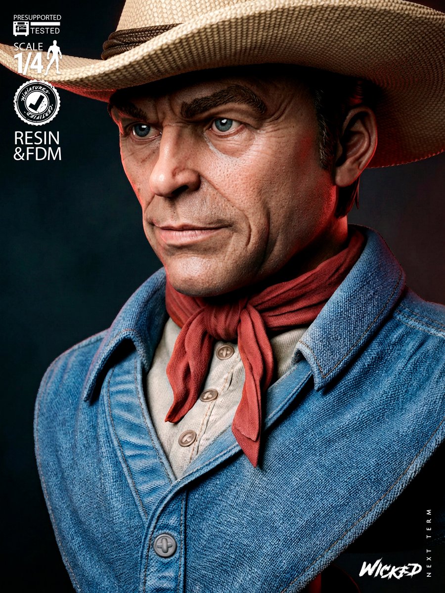 Alan Grant Portrait Bust - Image 2