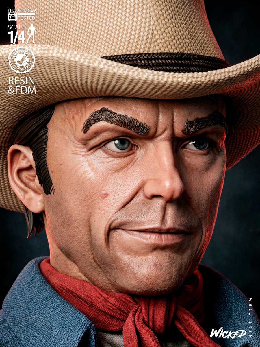 Alan Grant Portrait Bust - Image 5