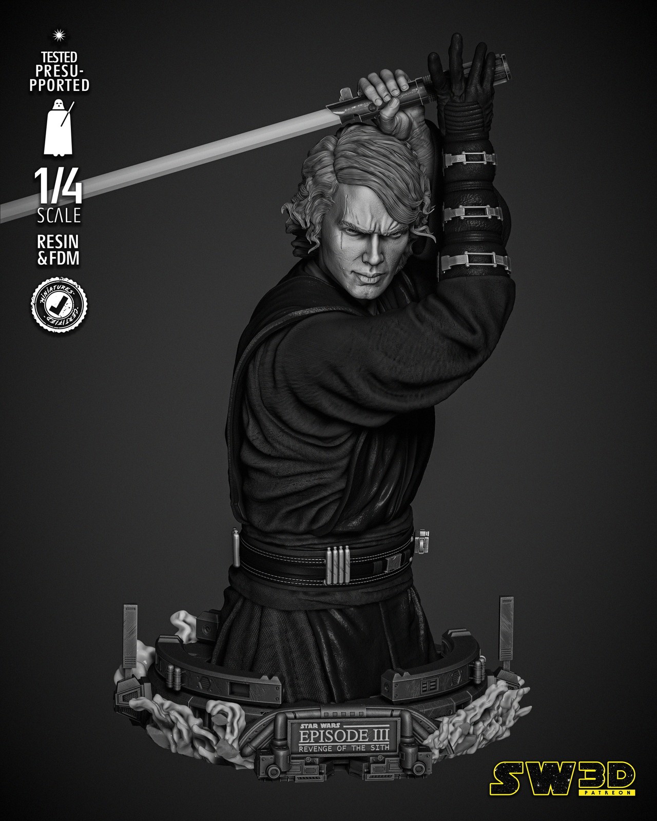 Anakin Skywalker Revenge of the Sith - Bust (Star Wars)