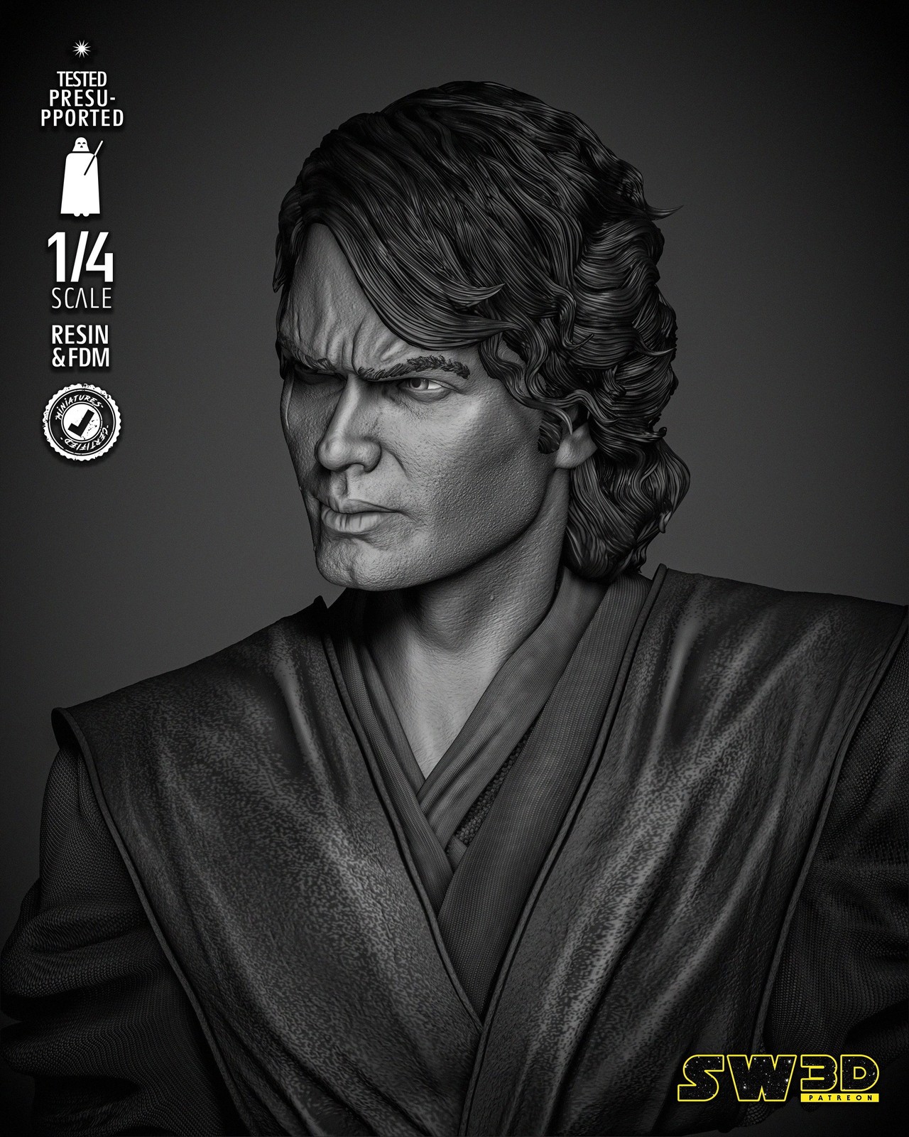 Anakin 2024 Portrait Bust - Image 3