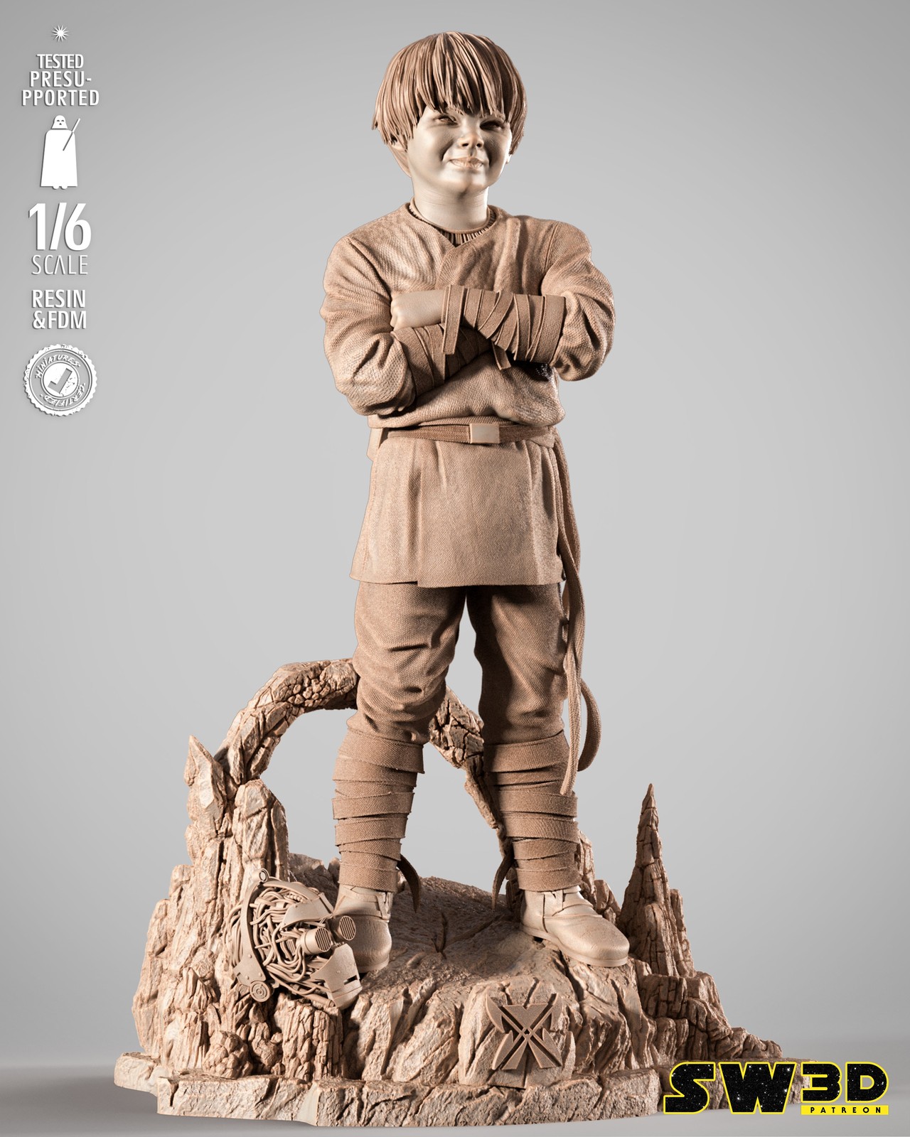 Anakin Kid Sculpture - Image 2