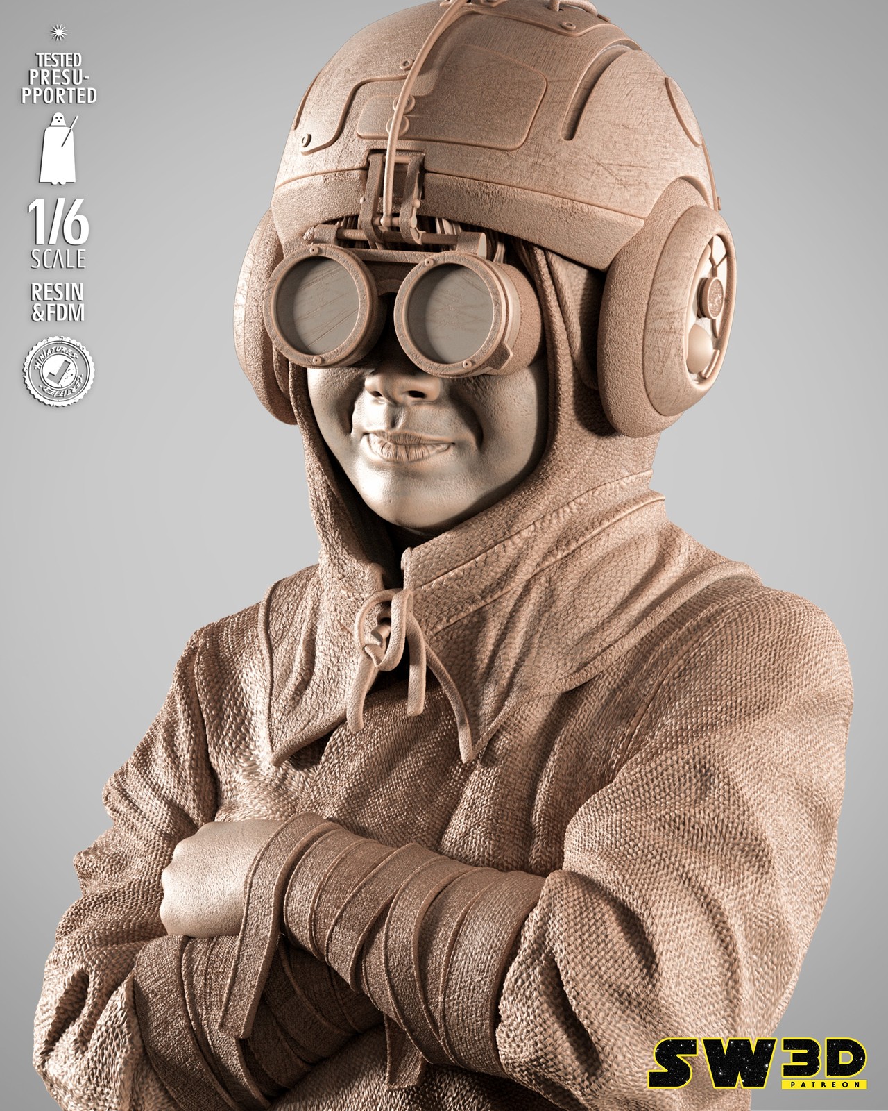 Anakin Kid Sculpture - Image 4