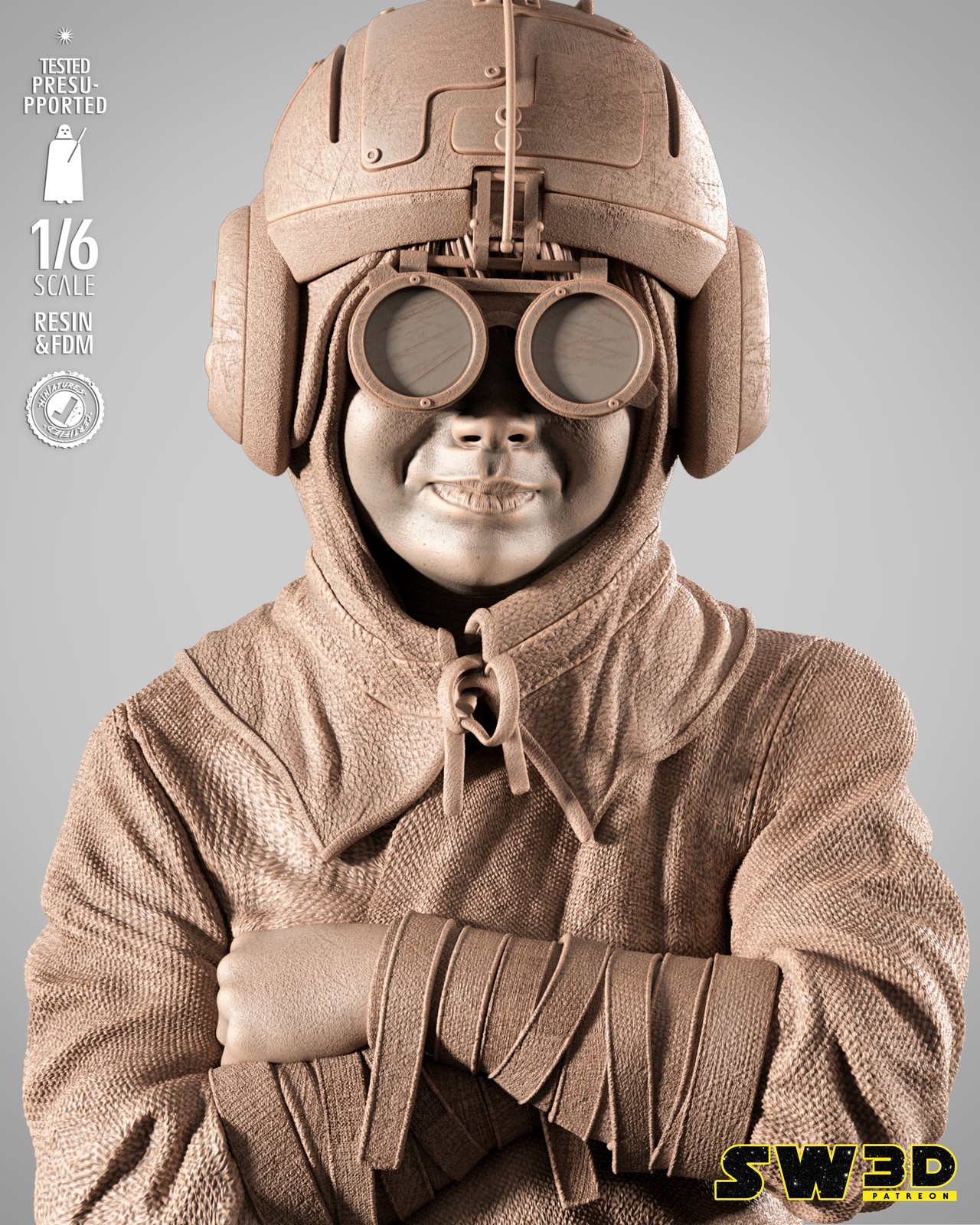 Anakin Kid Sculpture - Image 5