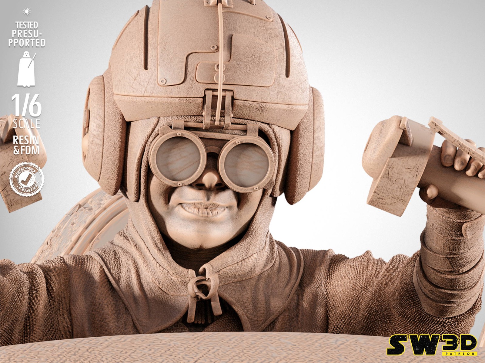 Anakin Race Pod Sculpture - Image 5