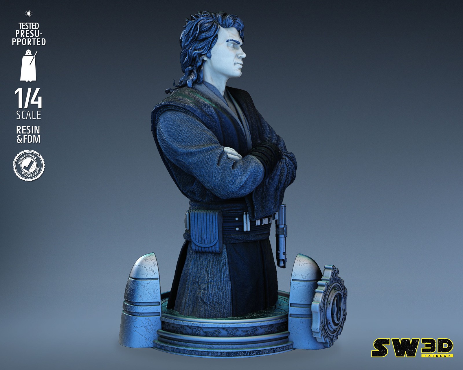 Anakin Skywalker 2023 Bust - Image 4