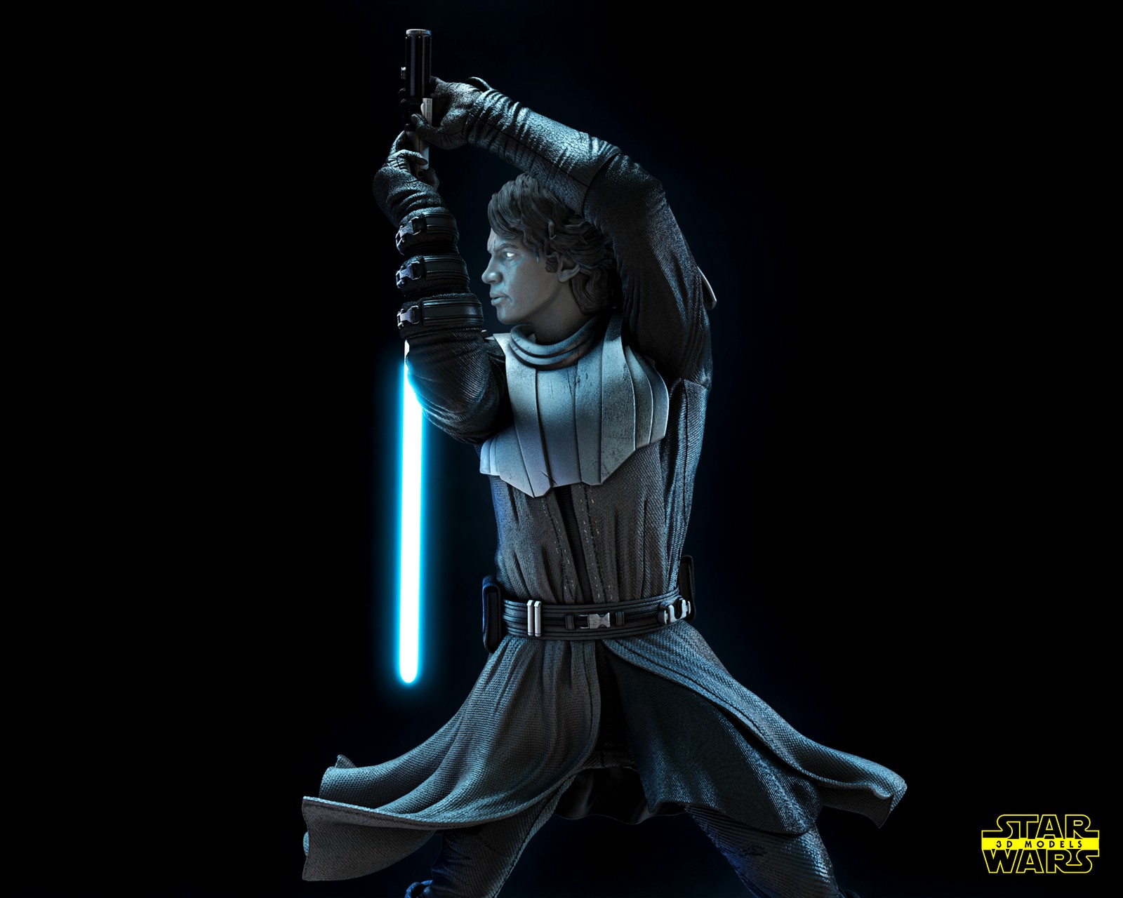 Anakin Skywalker (Clone Wars) Bust - Image 2