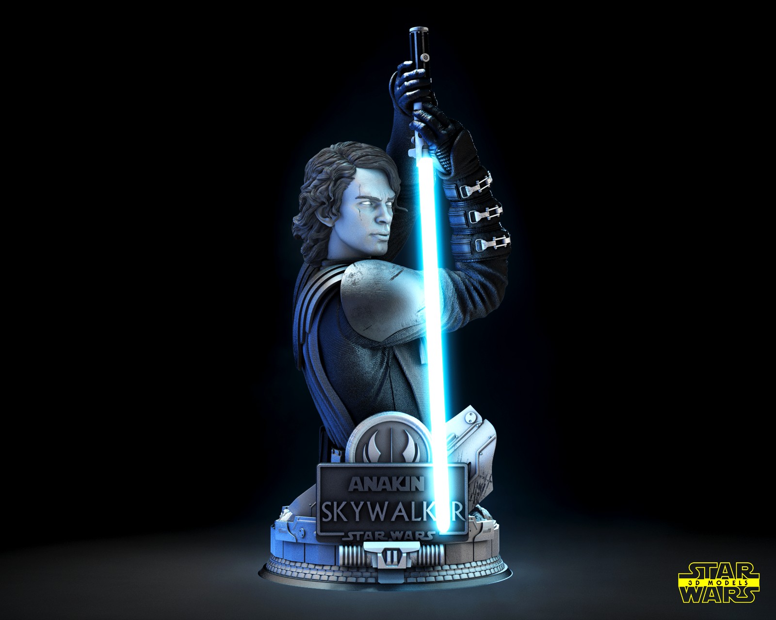 Anakin Skywalker (Clone Wars) Bust - Image 3