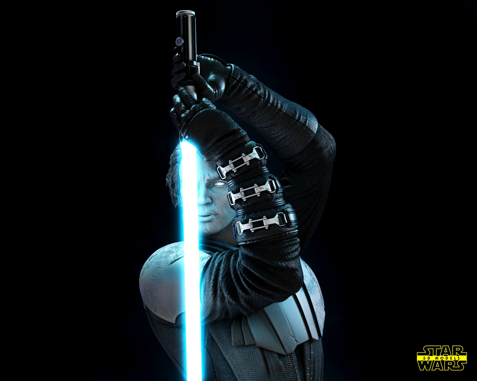 Anakin Skywalker (Clone Wars) Bust - Image 4