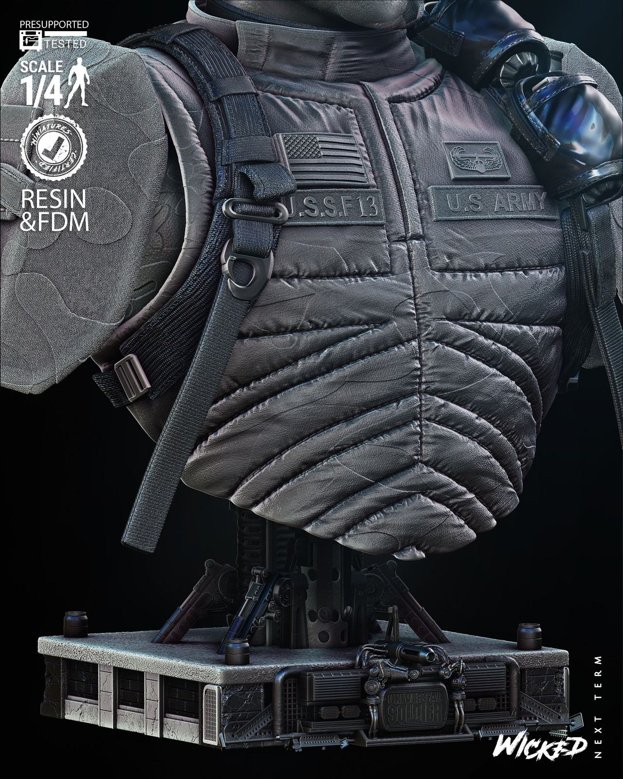 Andrew Scott Portrait Bust - Image 5