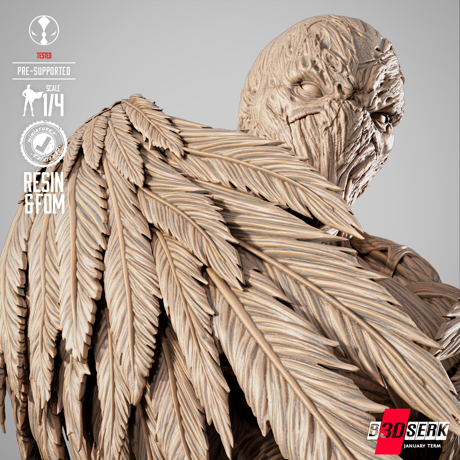 Angel Spawn Portrait Bust - Image 4