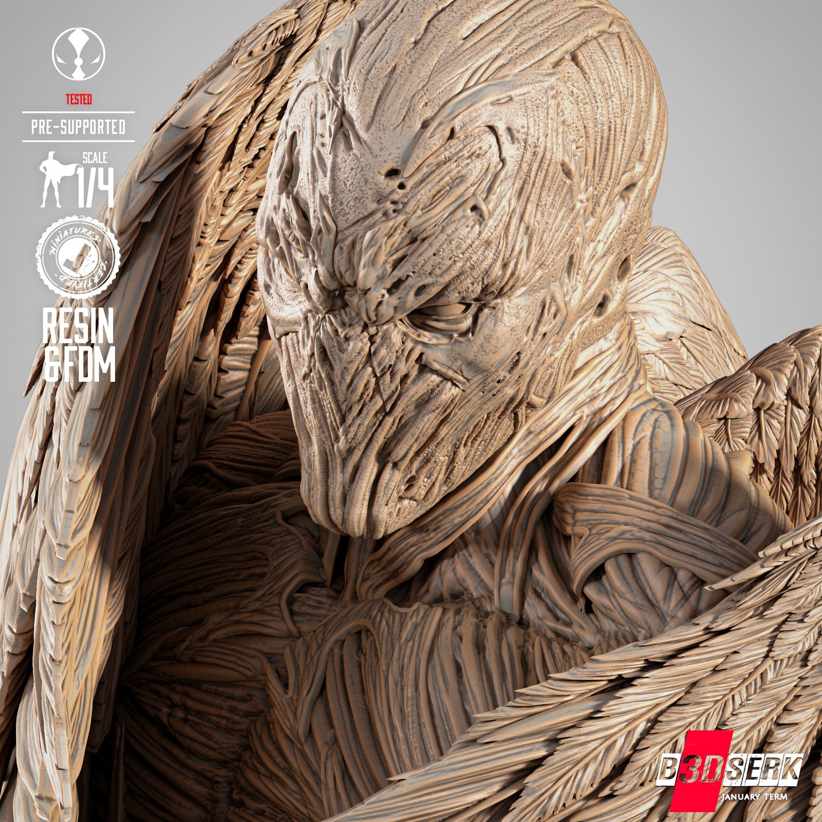 Angel Spawn Portrait Bust - Image 5