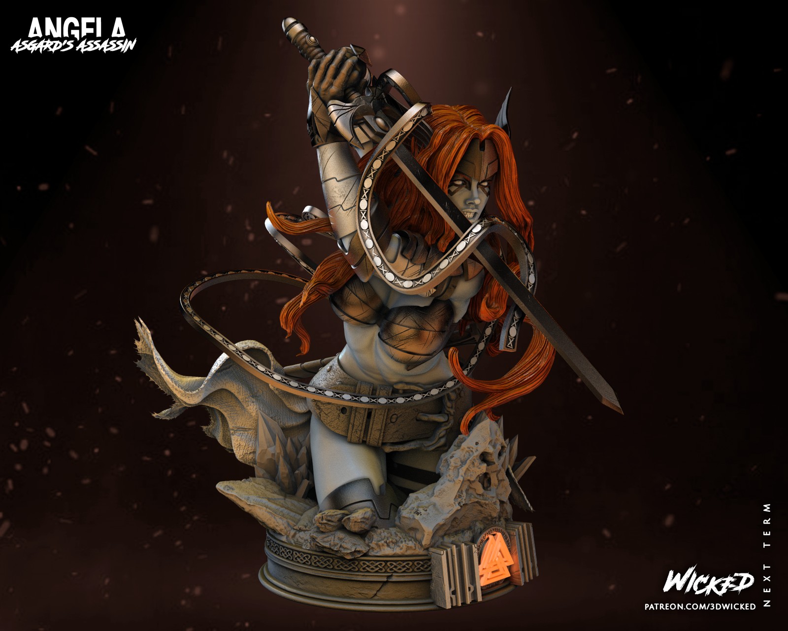 Marvel Angela Bust - Image 2