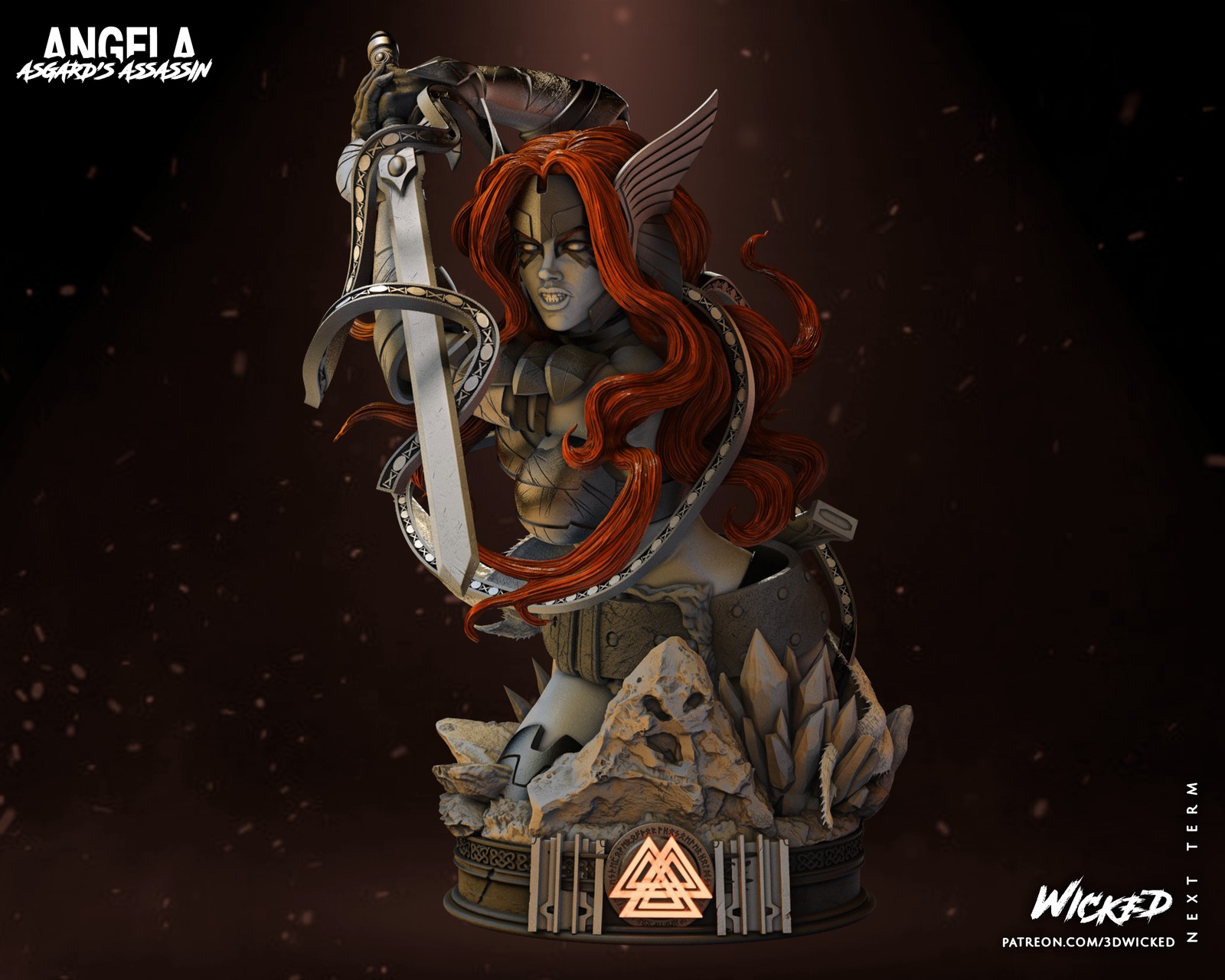 Marvel Angela Bust - Image 3