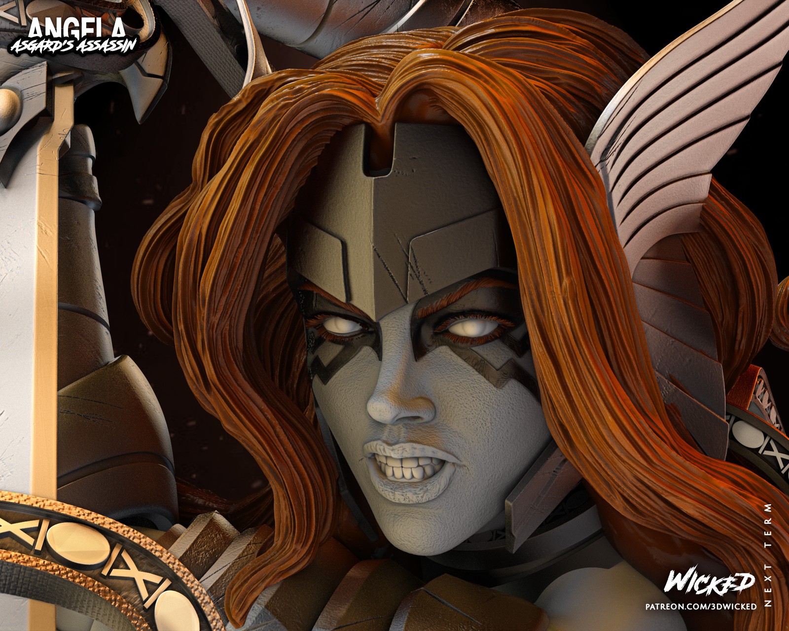 Marvel Angela Bust - Image 5
