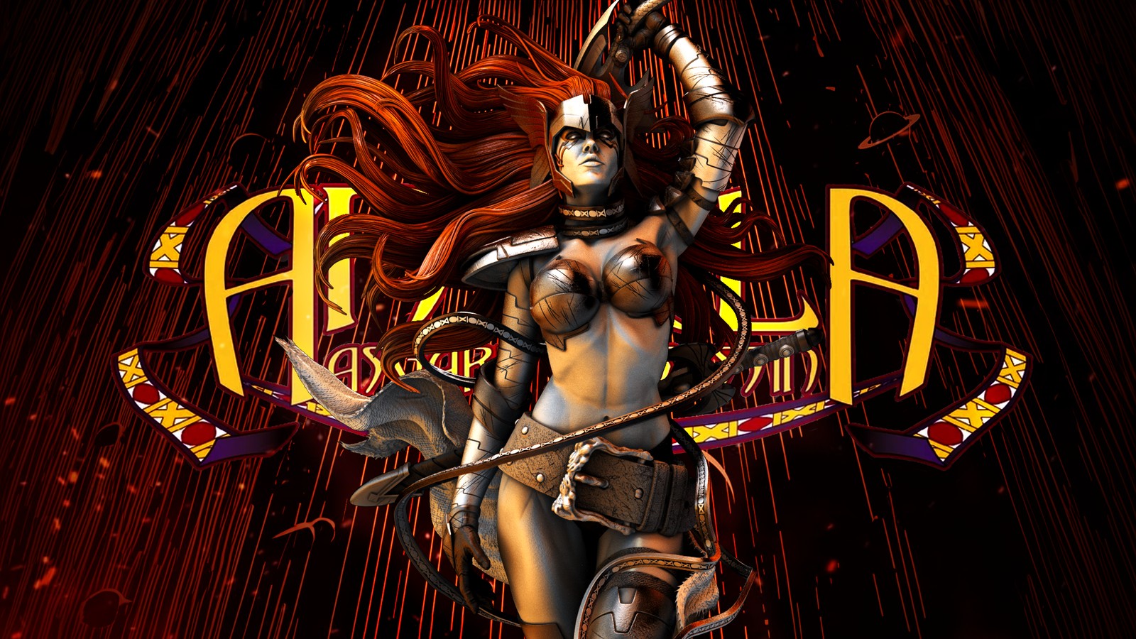 Marvel Angela Sculpture