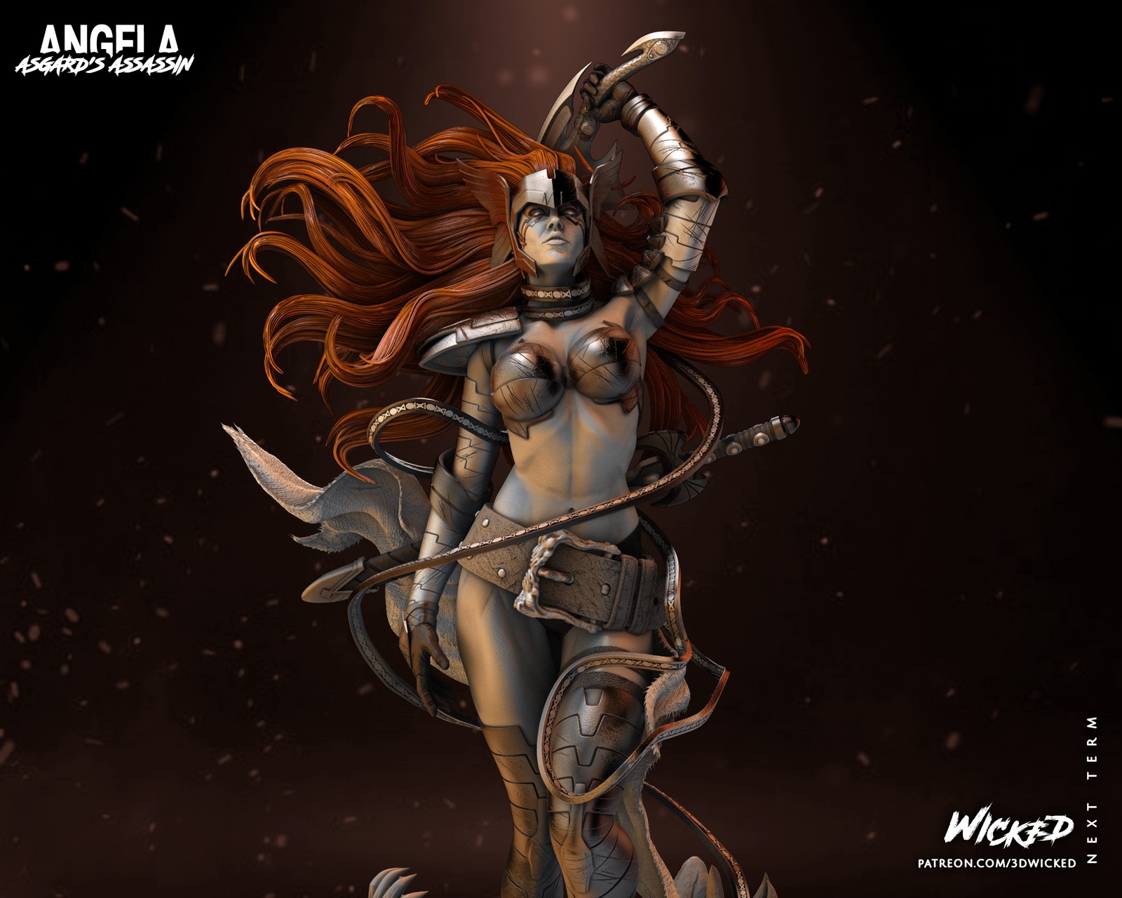 Marvel Angela Sculpture - Image 2