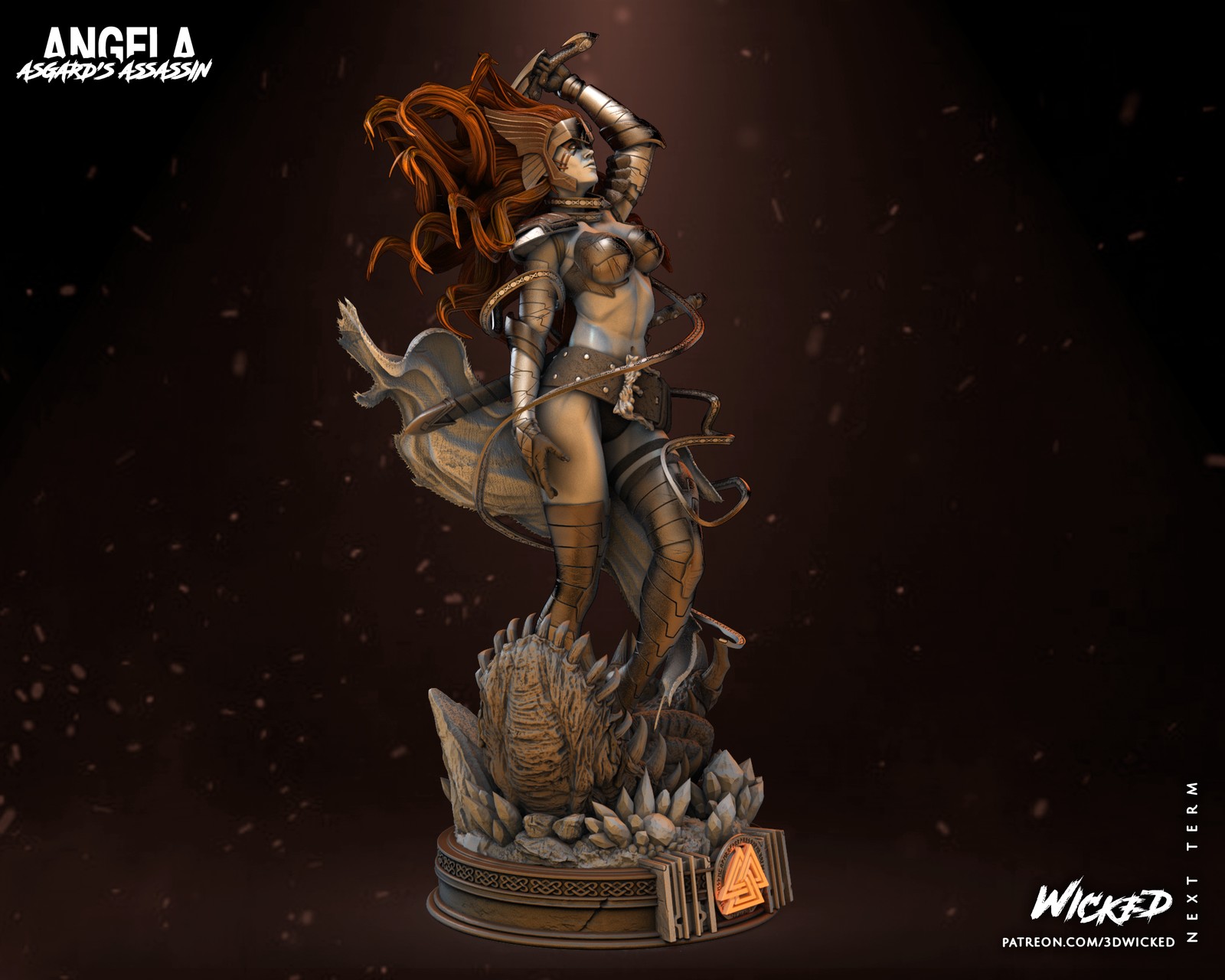 Marvel Angela Sculpture - Image 5