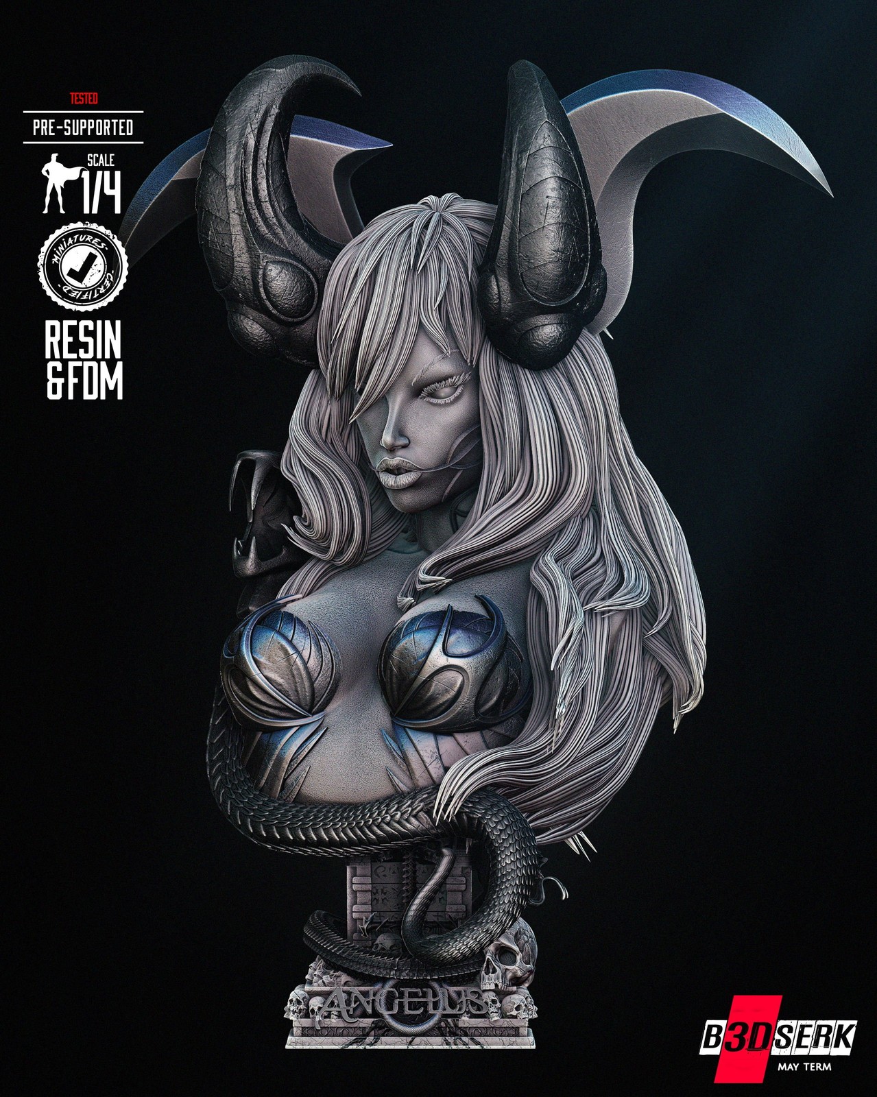 Angelus Bust Portrait - Image 2