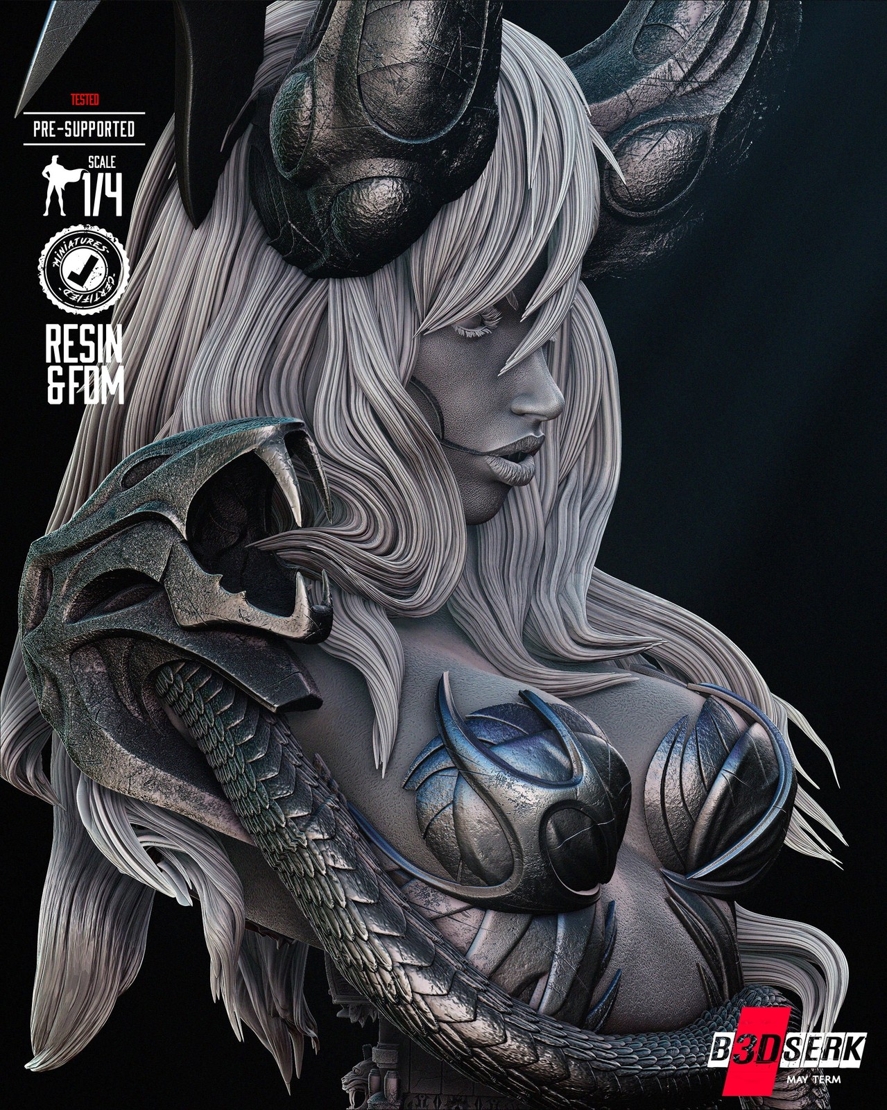 Angelus Bust Portrait - Image 5