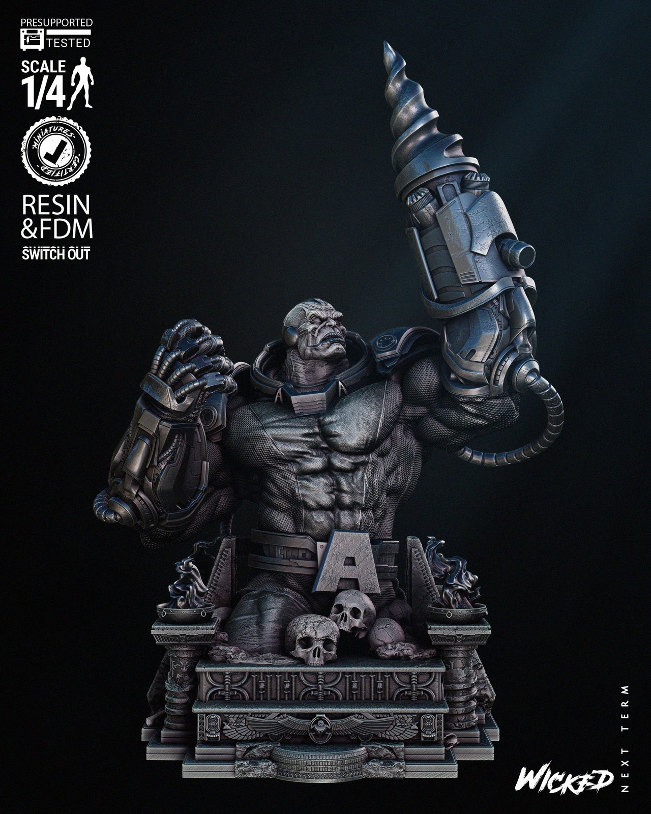 Marvel Apocalypse Bust - Image 2