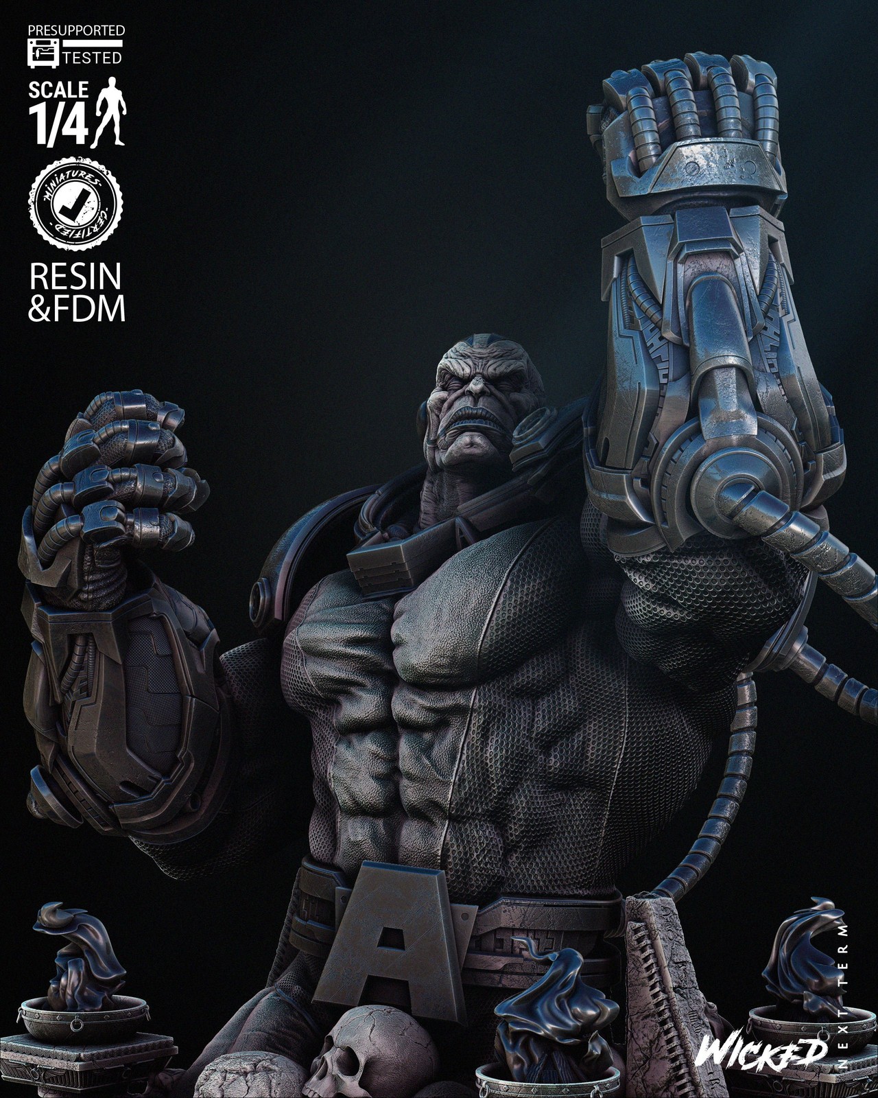 Marvel Apocalypse Bust - Image 4