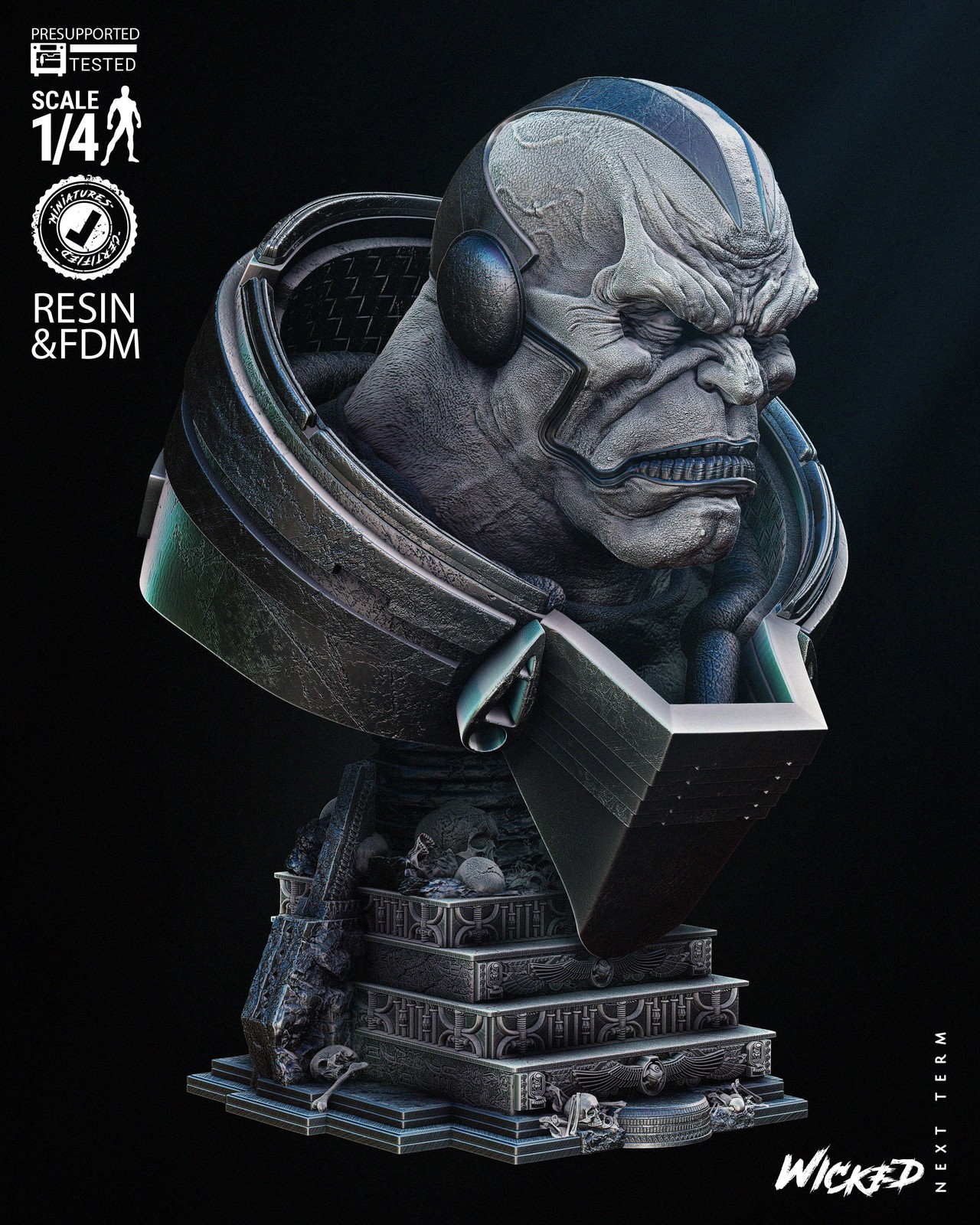 Marvel Apocalypse Portrait Bust - Image 3