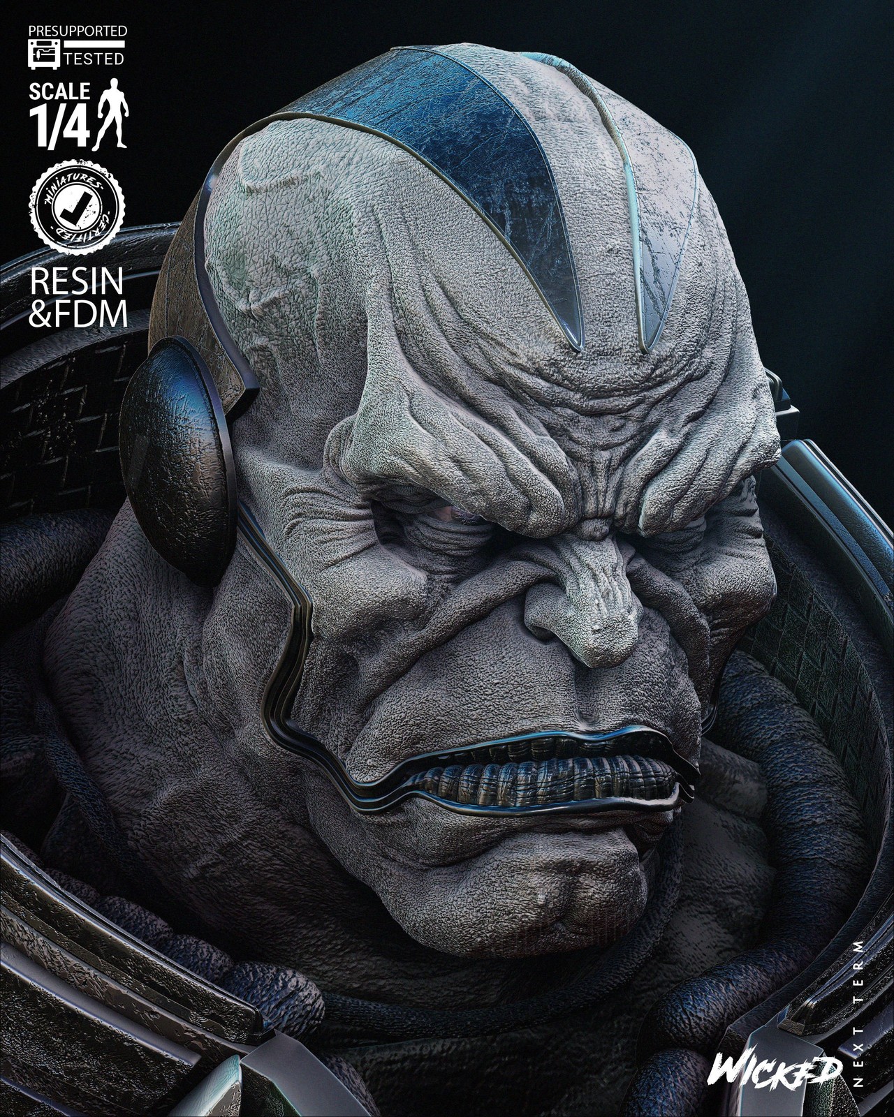 Marvel Apocalypse Portrait Bust - Image 4