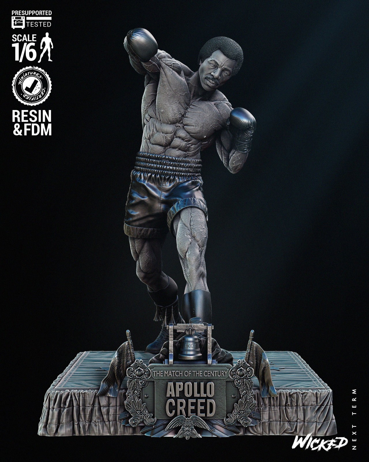Apollo Creed Sculpture - Image 2