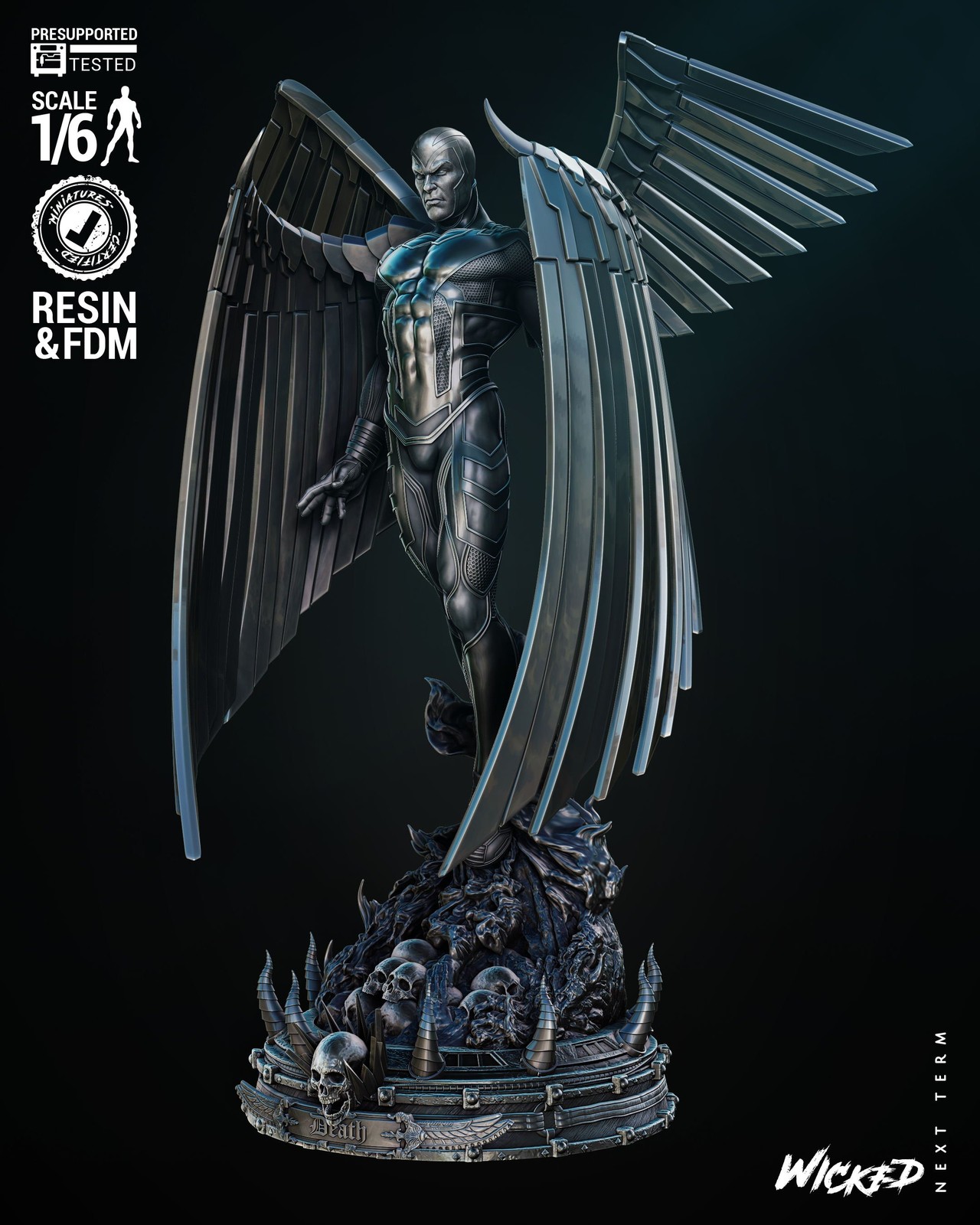 Marvel Archangel 2024 Sculpture - Image 2