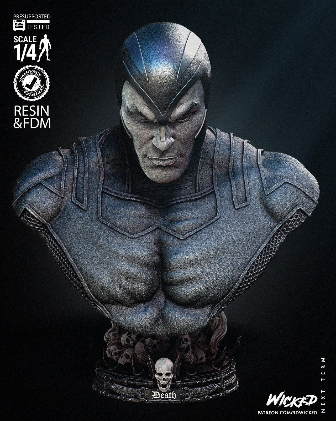 Marvel Archangel Bust Portrait - Image 3