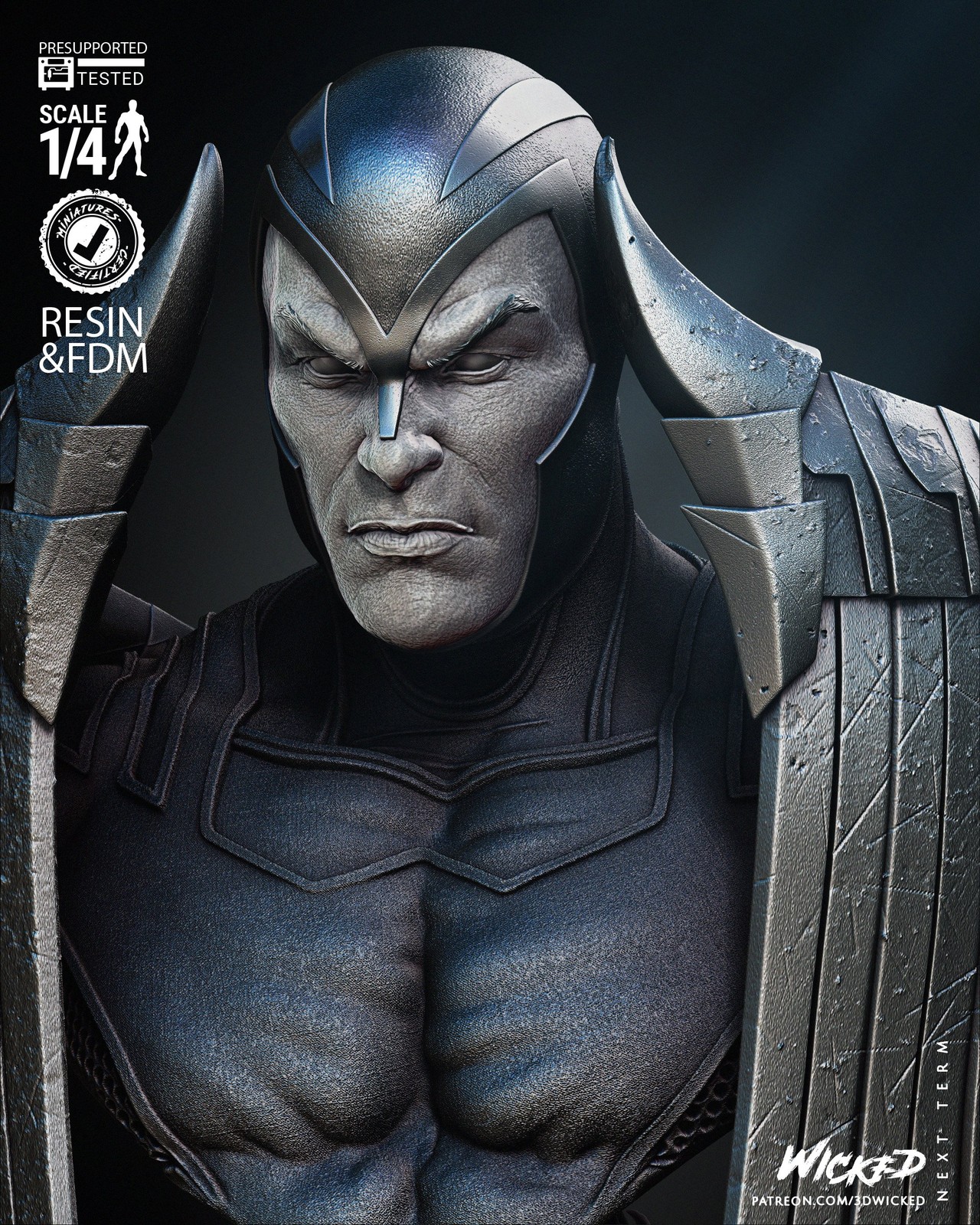 Marvel Archangel Bust Portrait - Image 4
