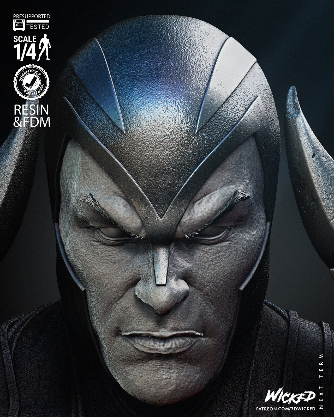 Marvel Archangel Bust Portrait - Image 5