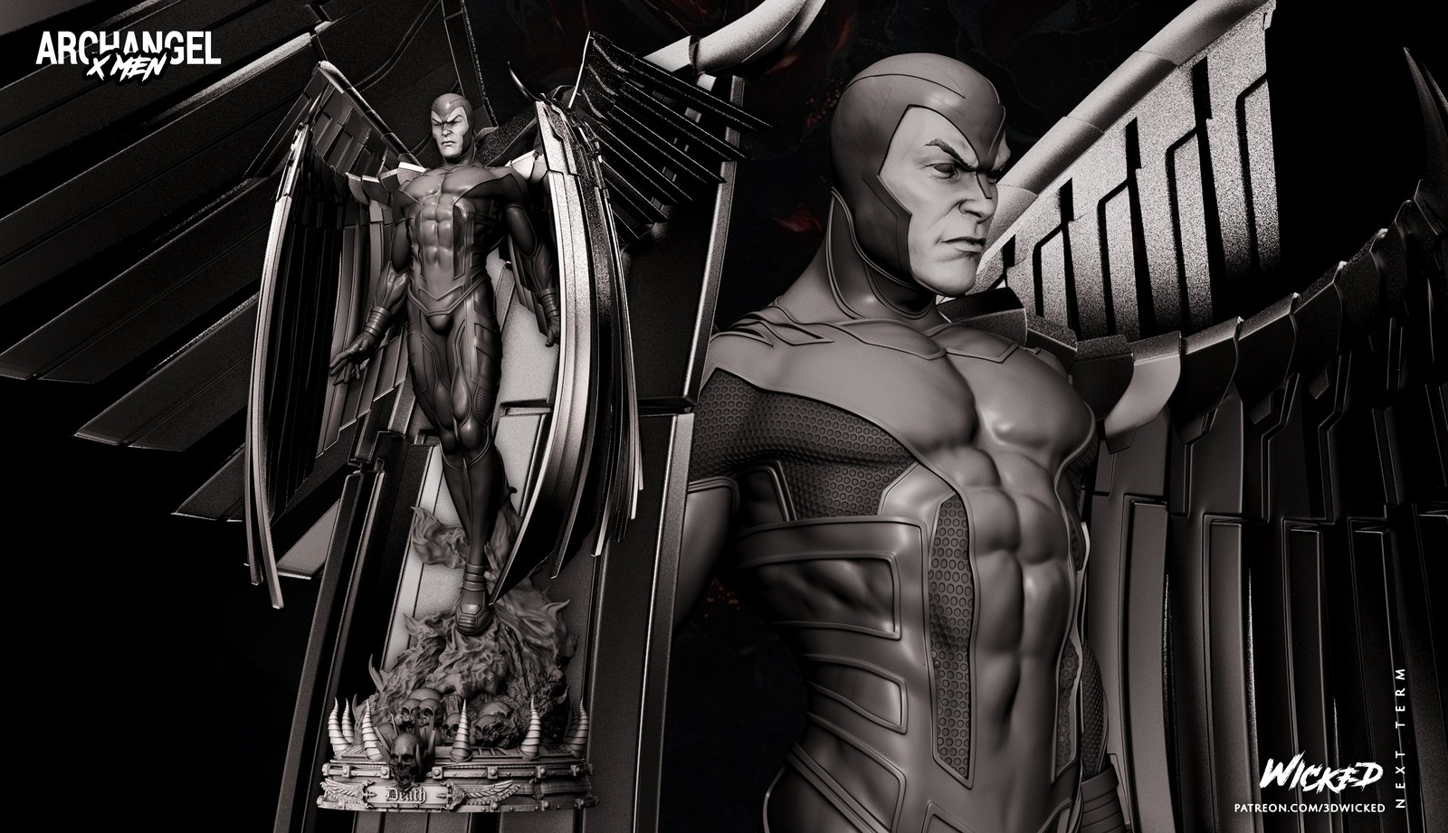 Marvel Archangel Sculpture