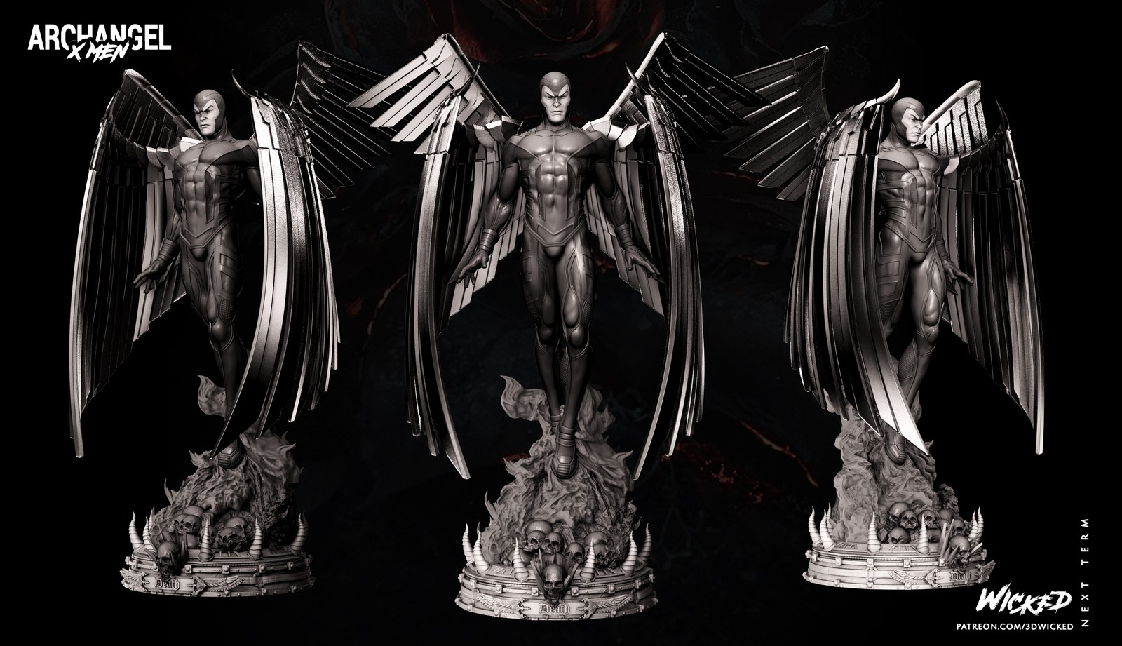 Marvel Archangel Sculpture - Image 2
