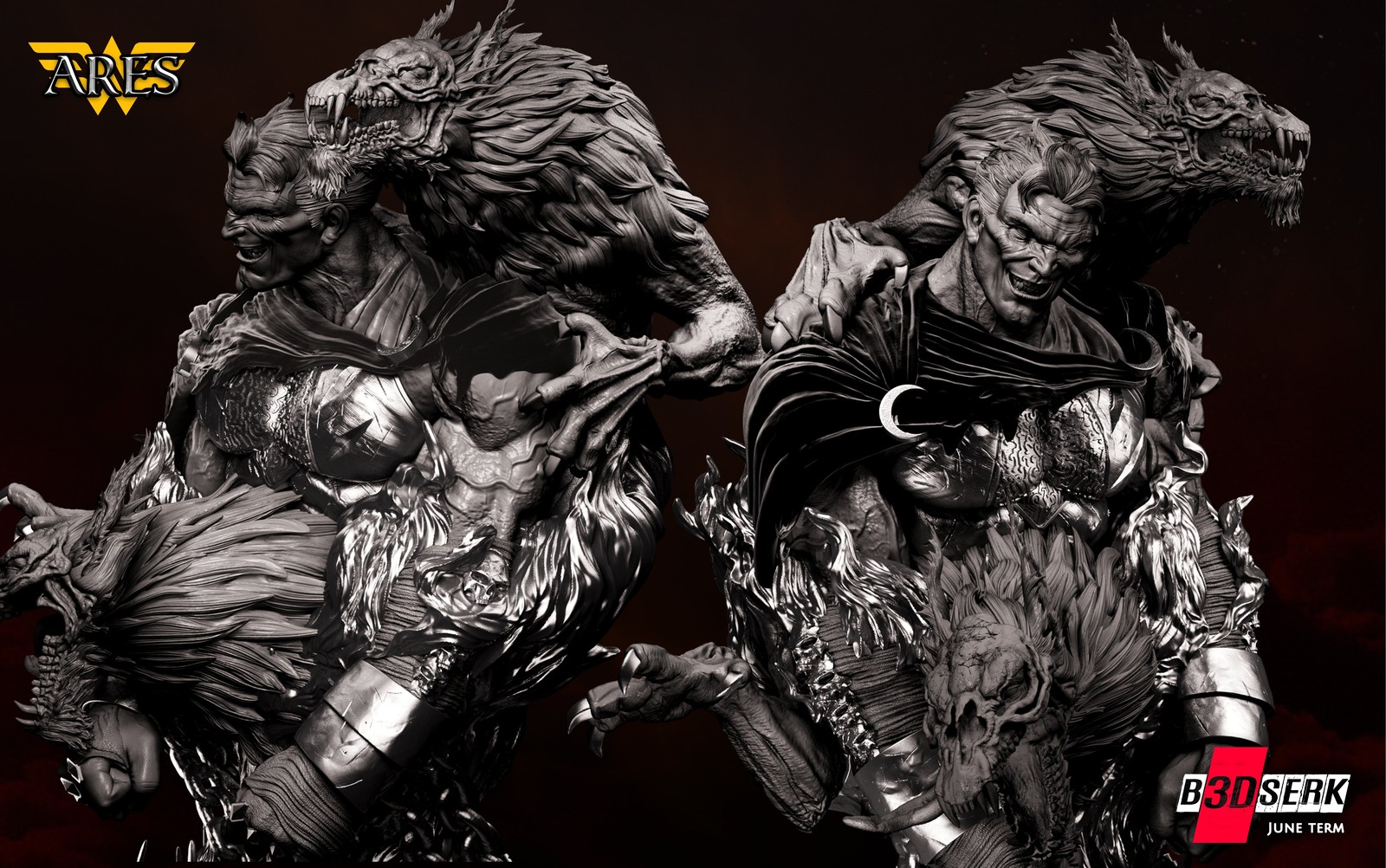 Ares Bust 1/4 - Image 3