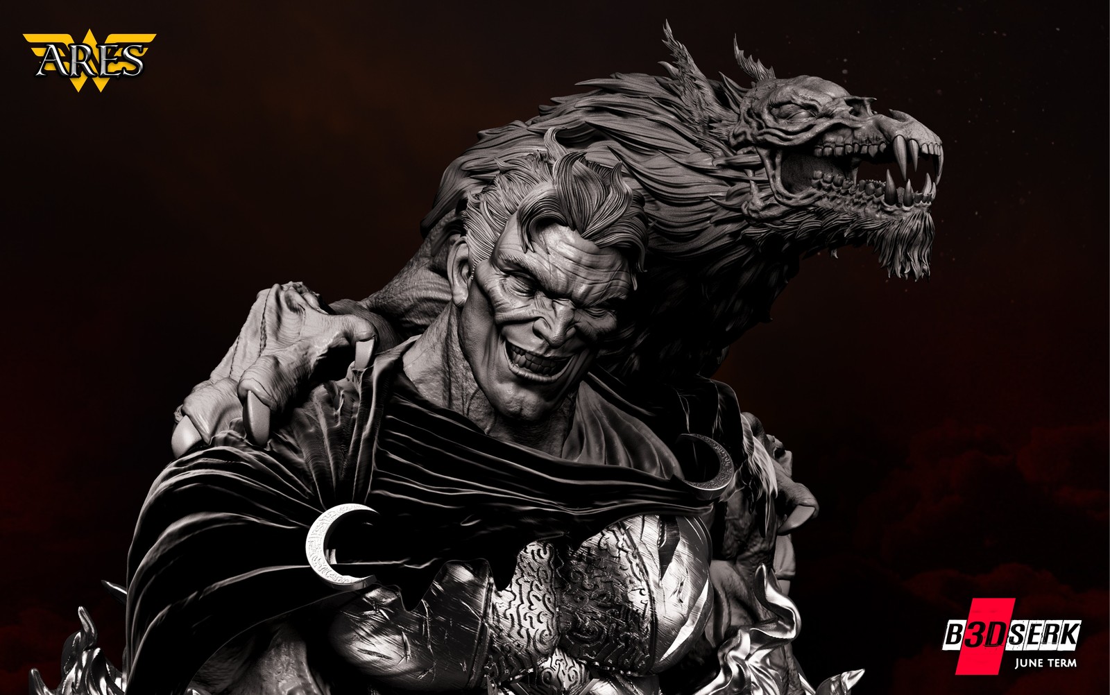 Ares Bust 1/4 - Image 4