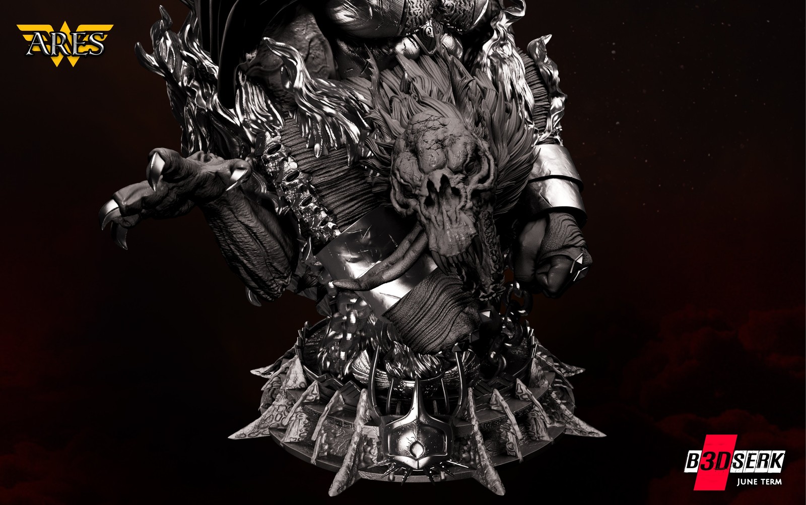 Ares Bust 1/4 - Image 5