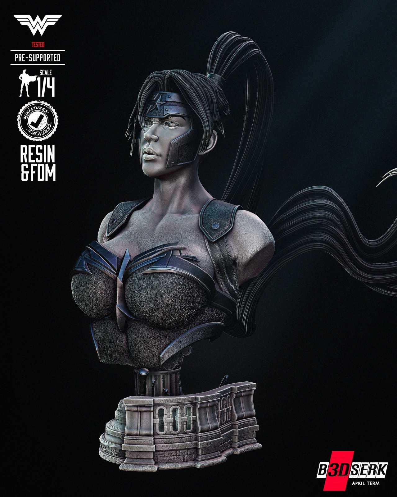 Artemis Portrait Bust - Image 2