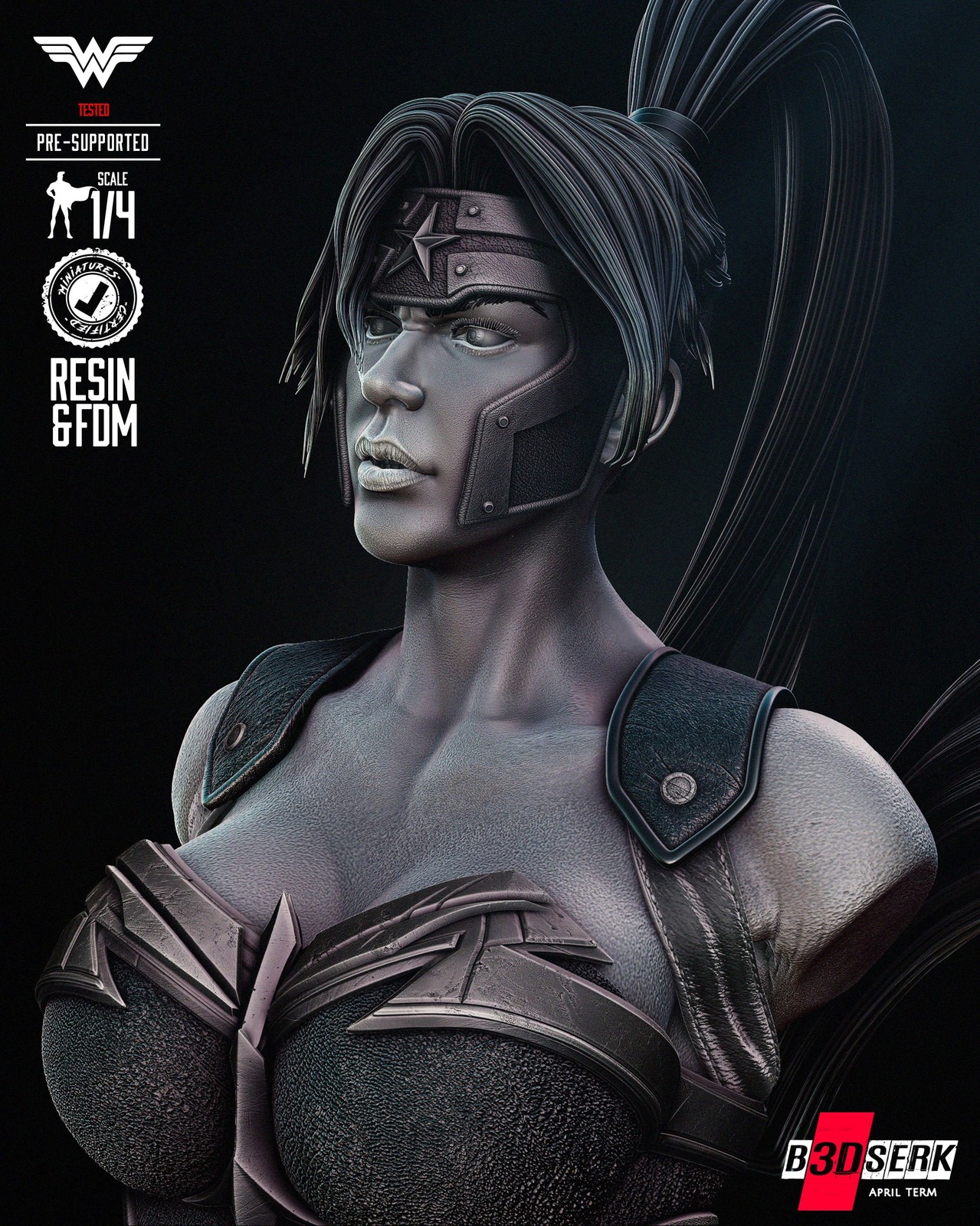 Artemis Portrait Bust - Image 3